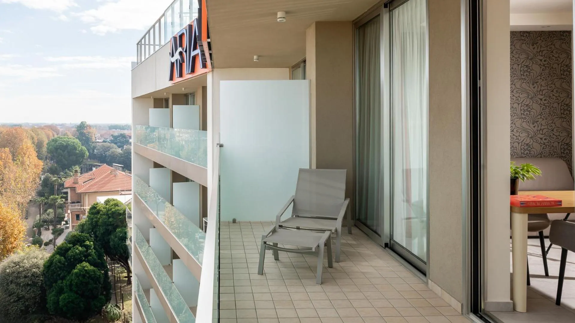 Balcony/Terrace in Hotel Aria