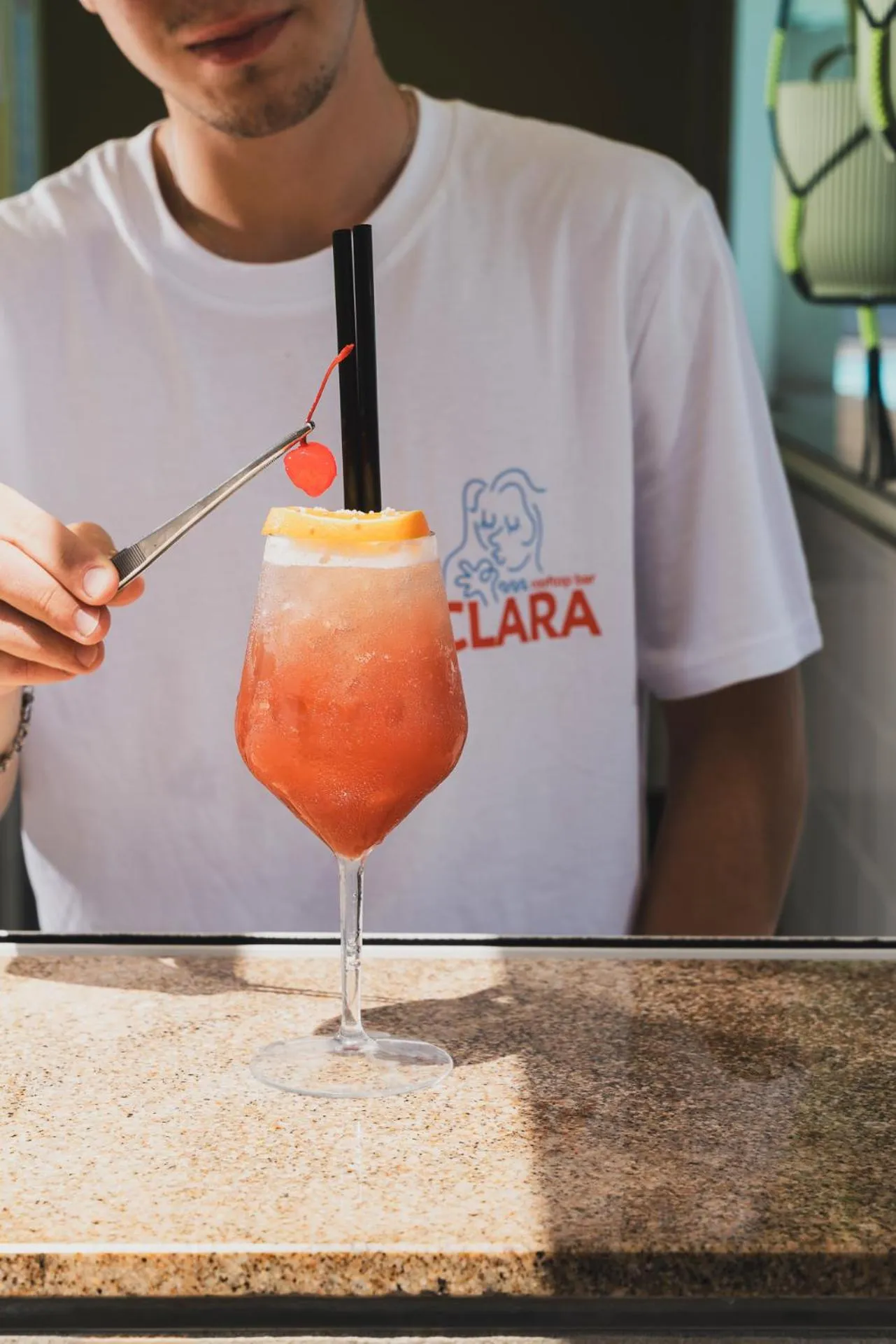 Non alcoholic drinks in Hotel Aria