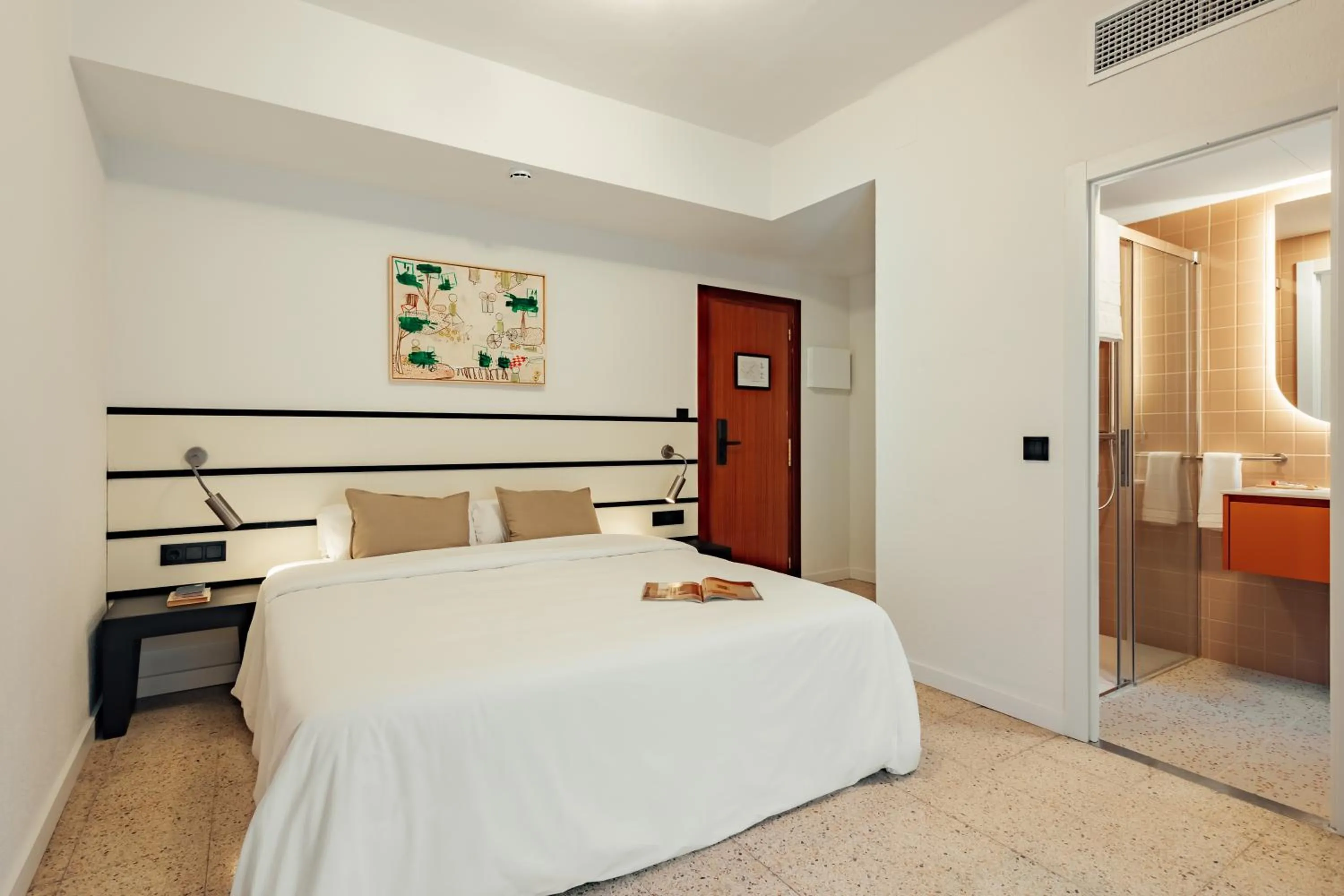 Bedroom, Bed in Hotel Robson - Smart Hotel