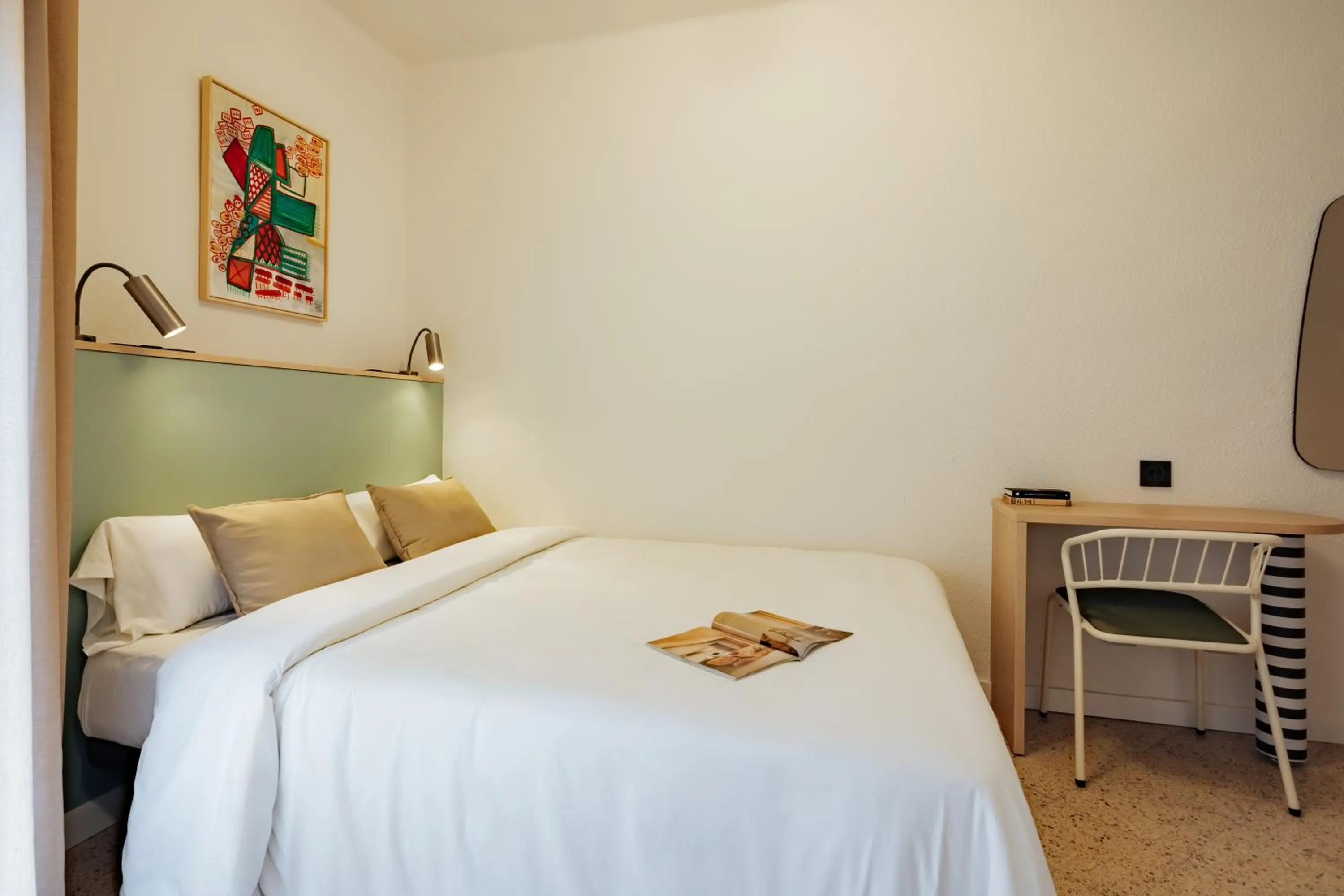 Bedroom, Bed in Hotel Robson - Smart Hotel