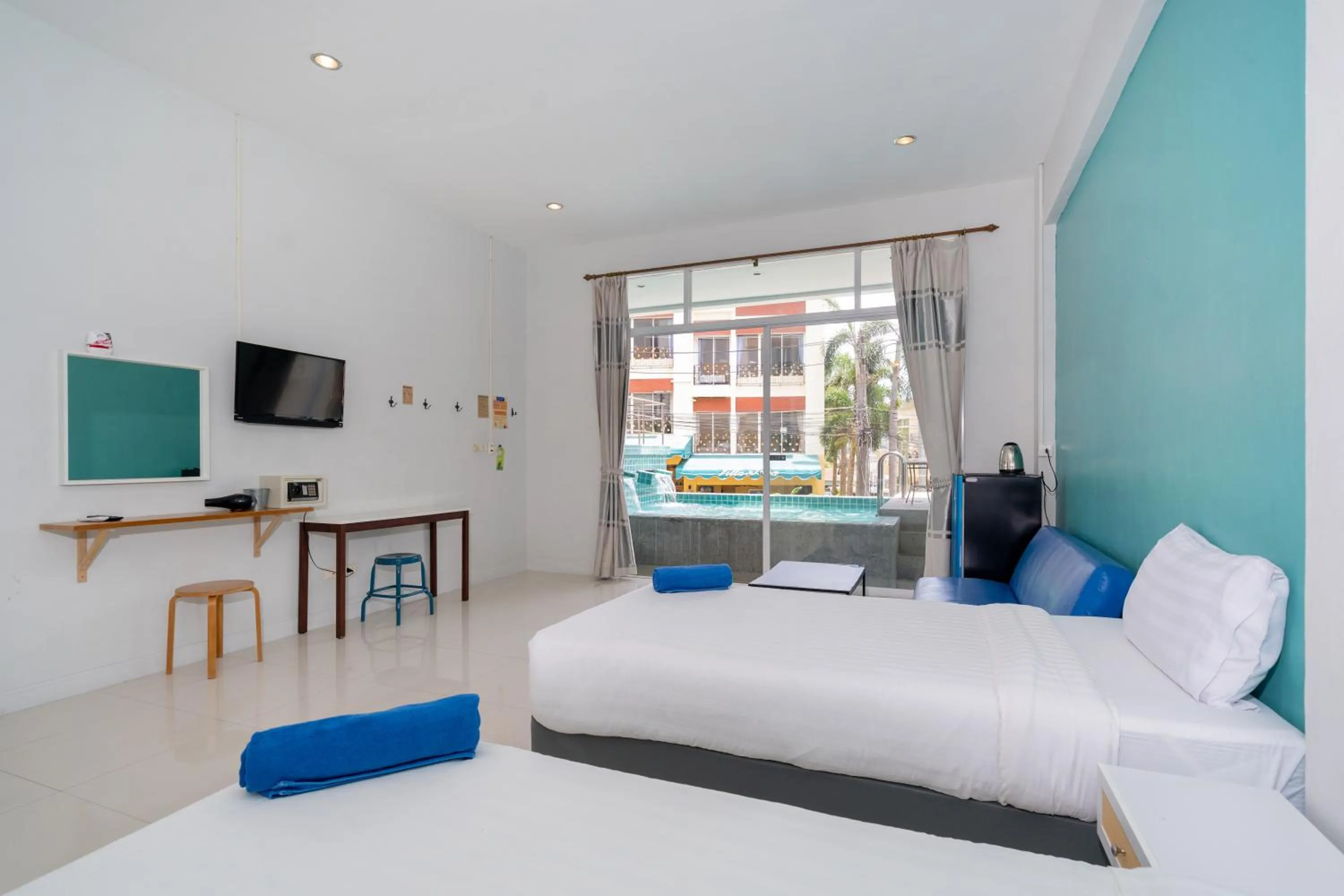 Bedroom, Bed in Kata Sea Boutique