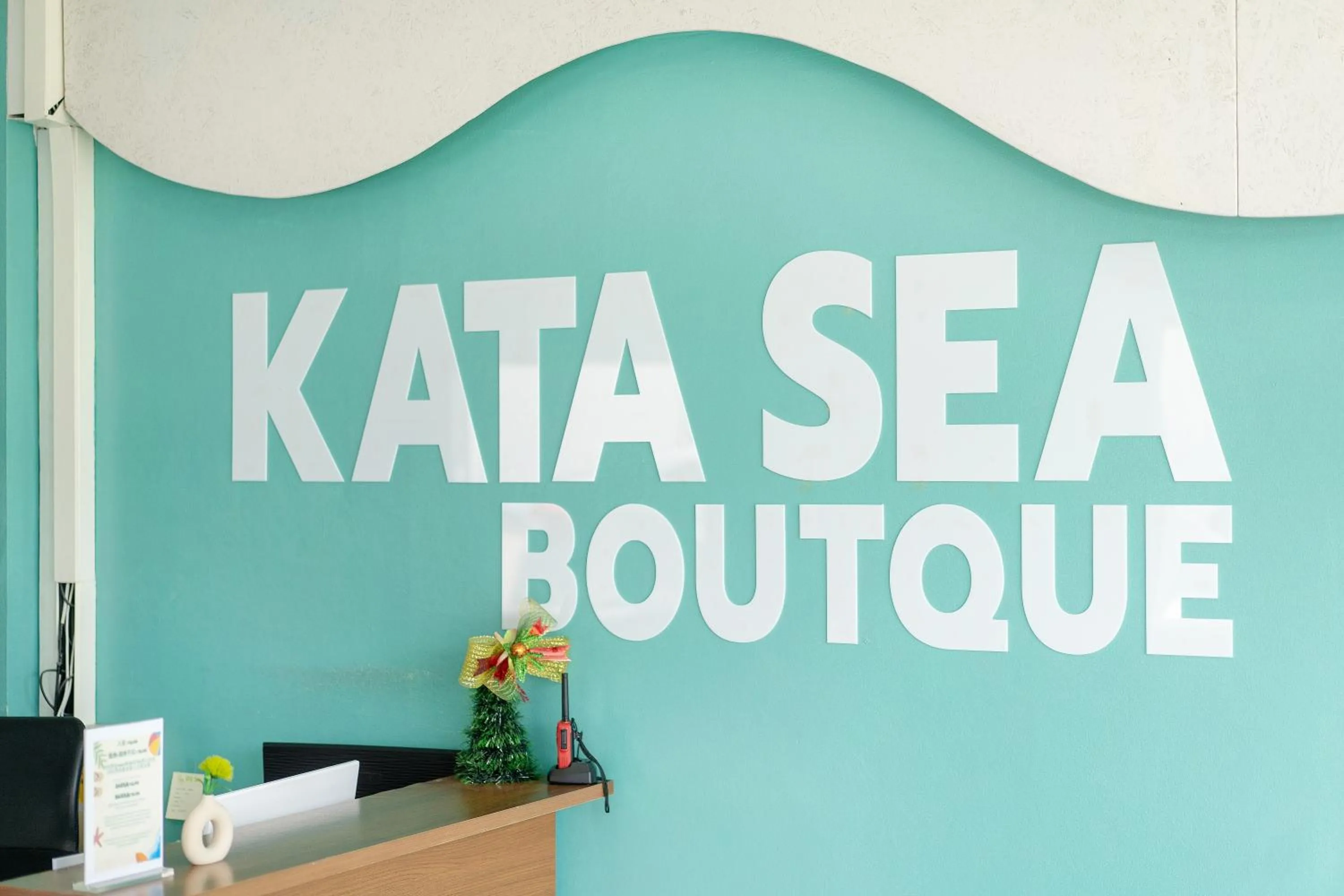 Logo/Certificate/Sign in Kata Sea Boutique