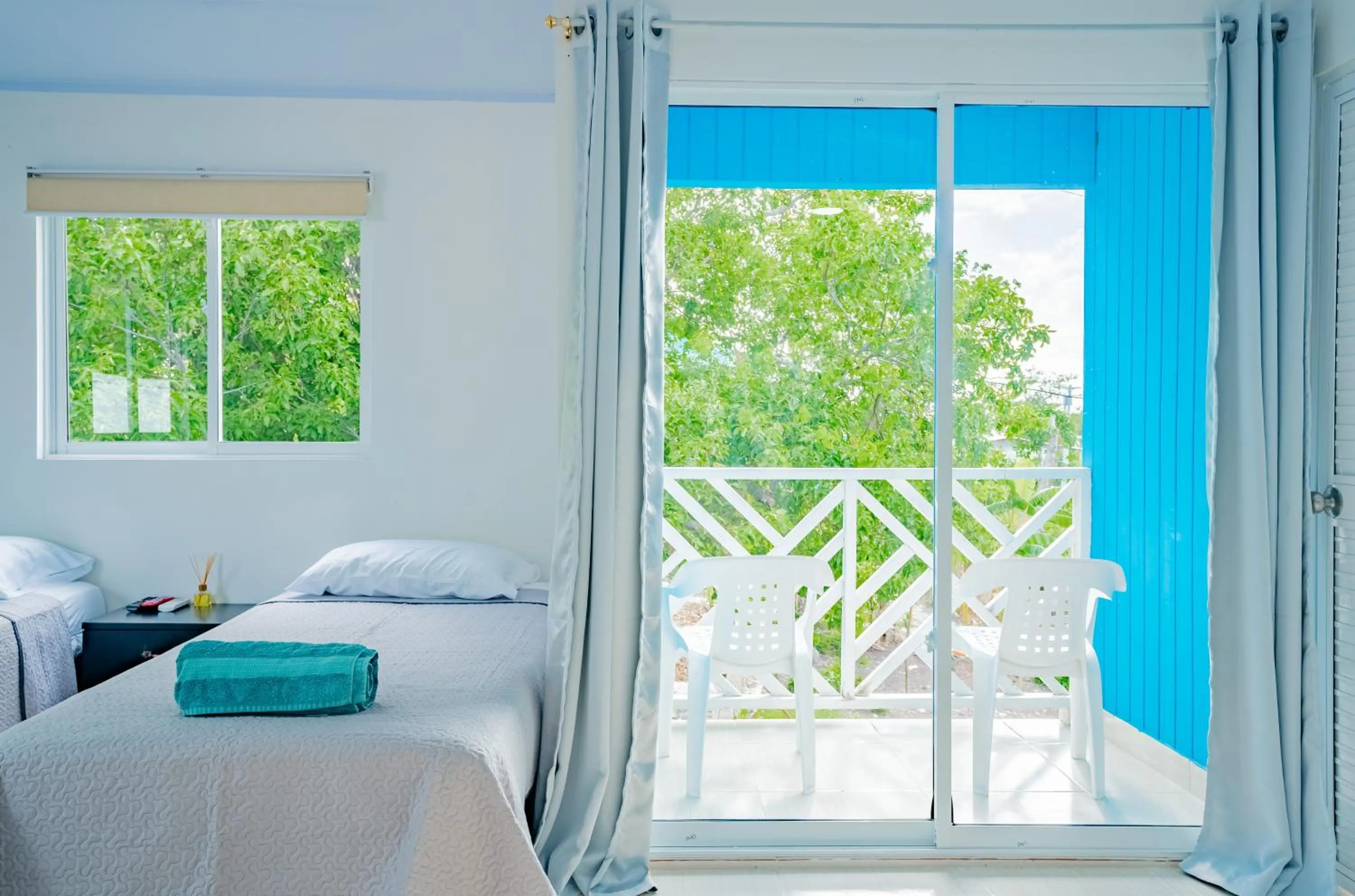 Balcony/Terrace, Bed in Shamar Lodge