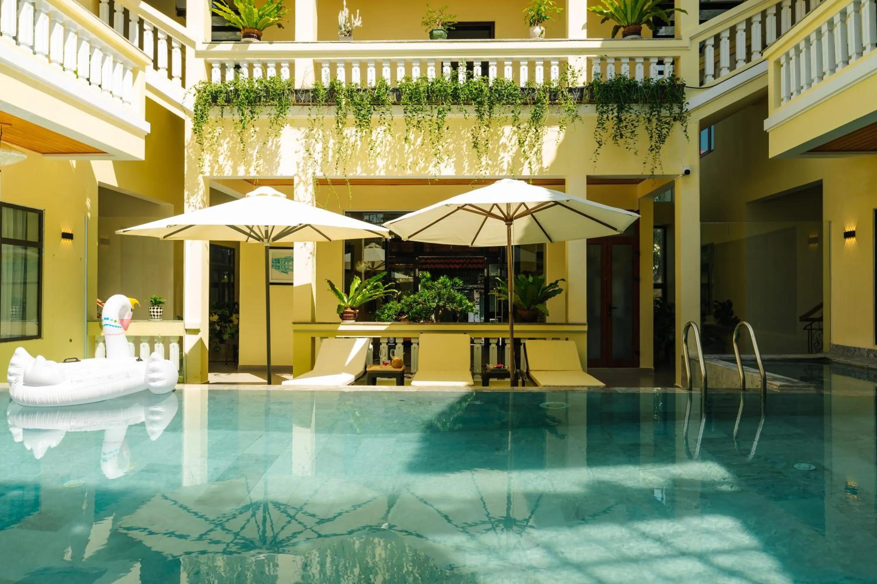 Patio in Ancient Haven - Central Boutique Hotel