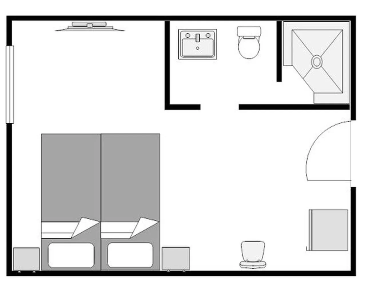 Floor plan in Central Station Studios