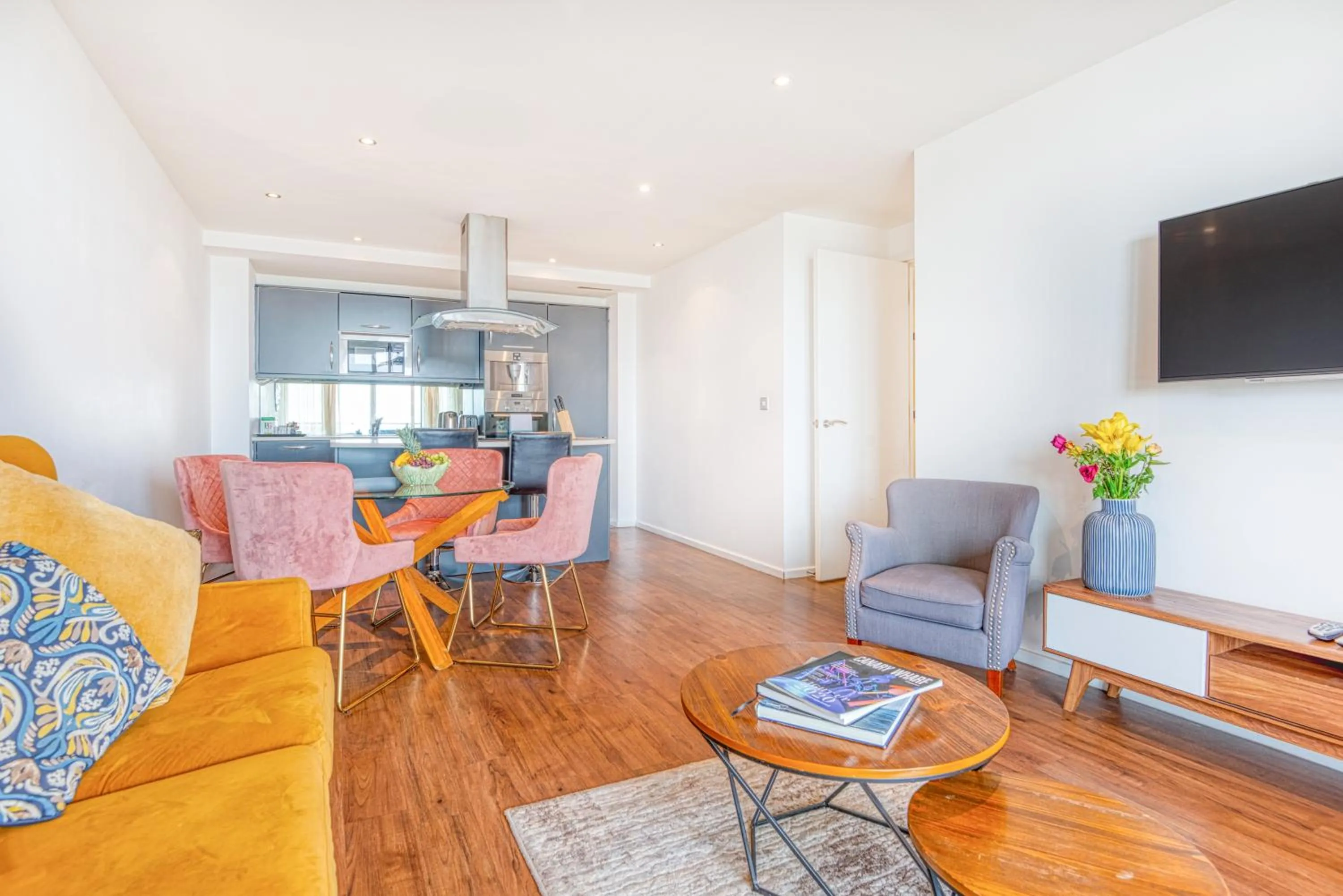 Living room in Austin David Apartments ExCeL