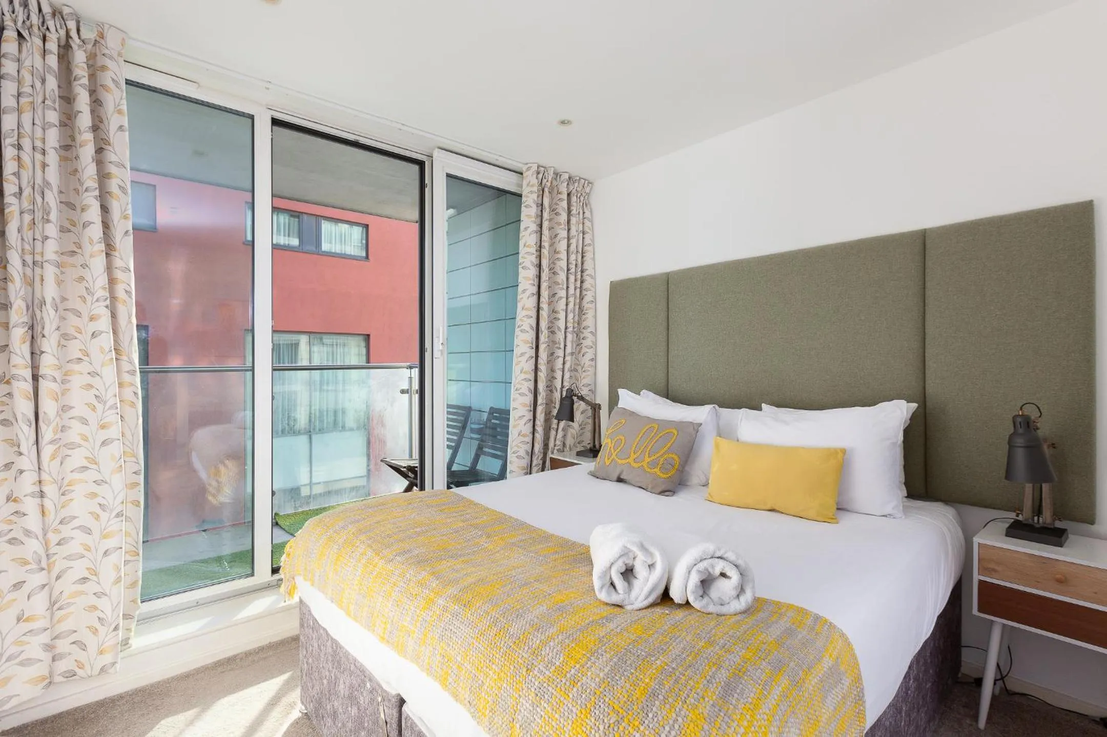 Bedroom, Bed in Austin David Apartments ExCeL