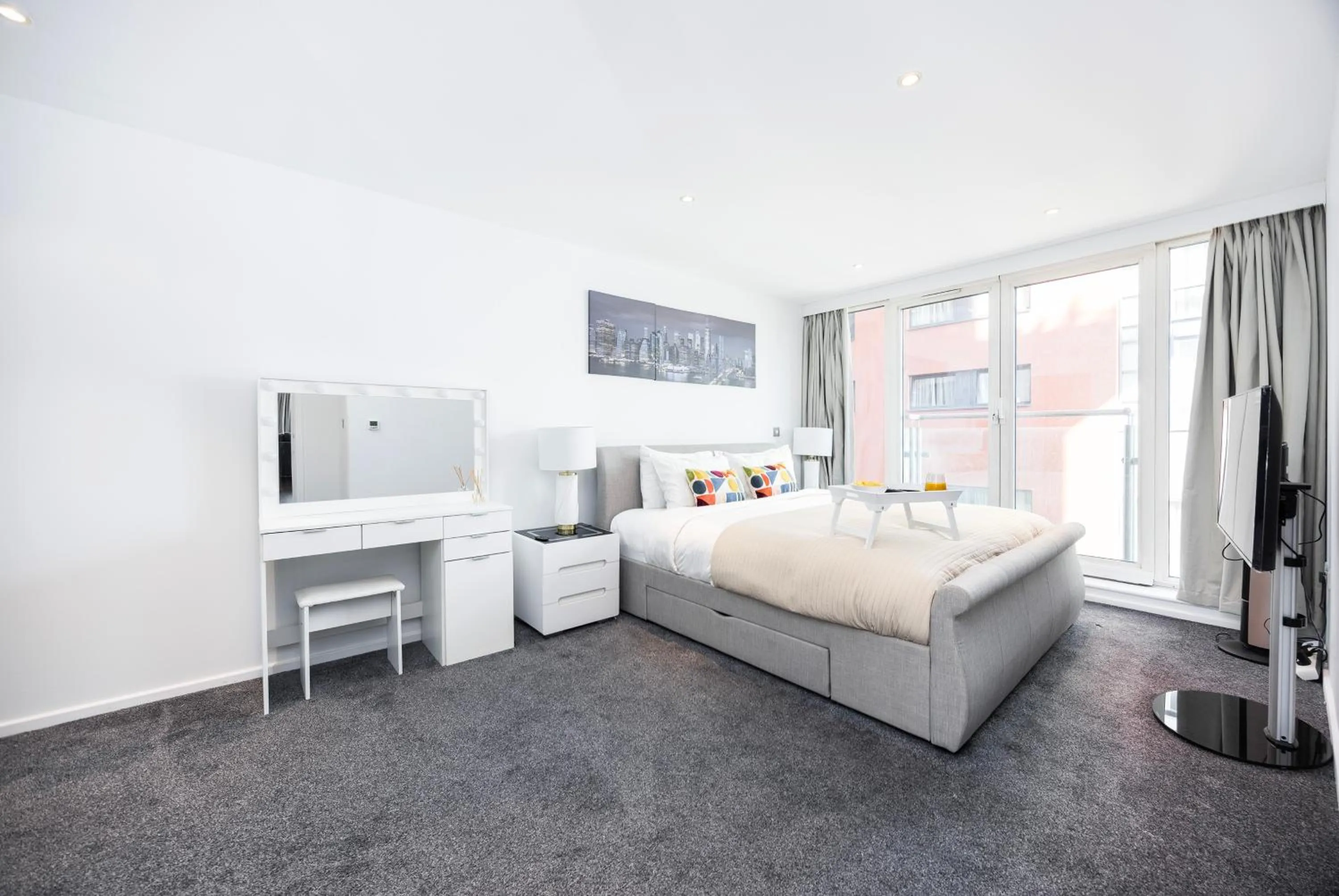 Bed in Austin David Apartments ExCeL