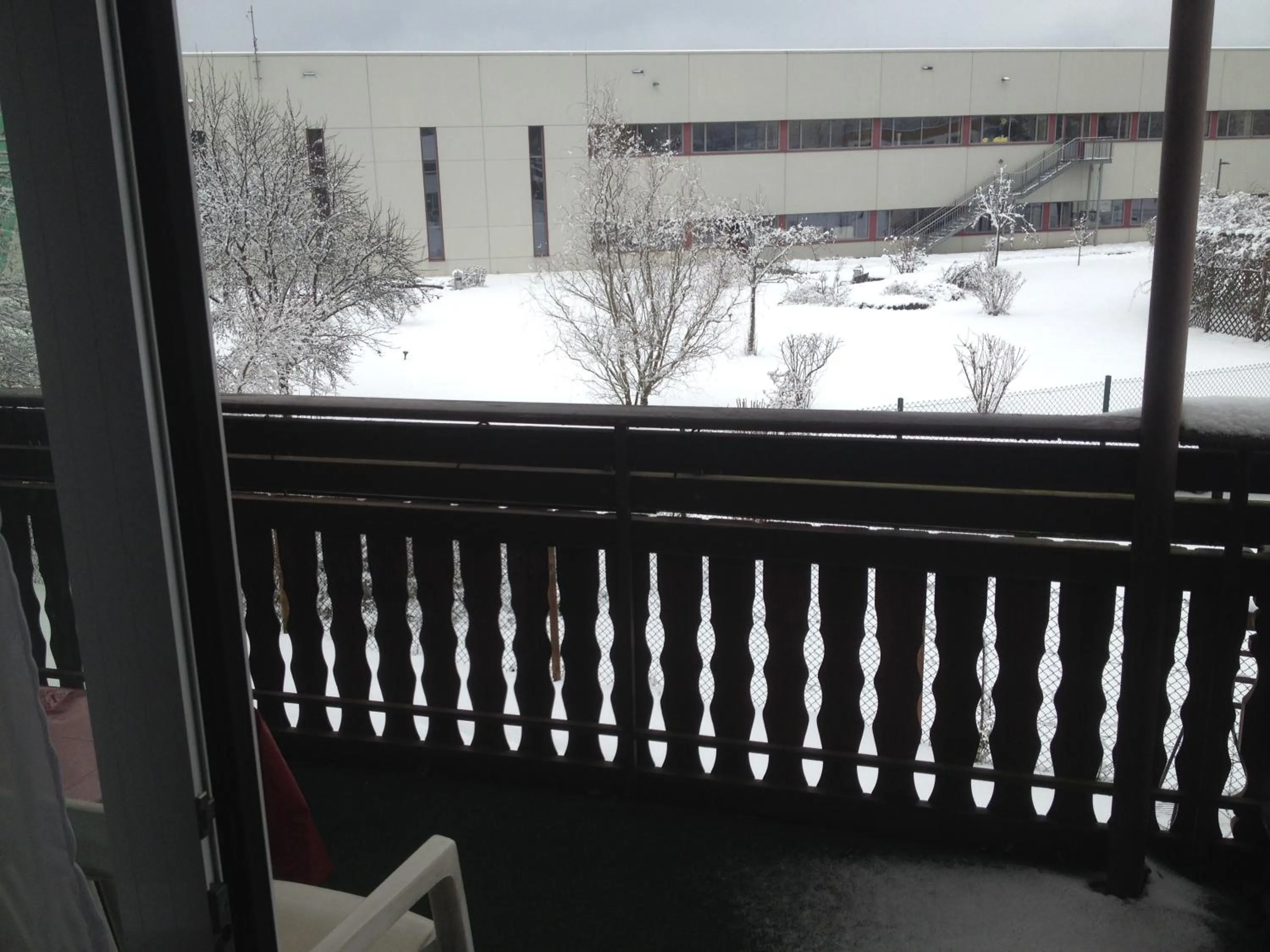 Balcony/Terrace in Hotel Saarland Lebach