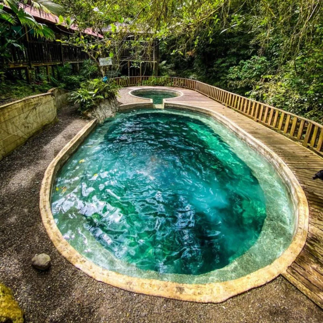 Hot Spring Bath in Morro Terco Hotel Nuquí