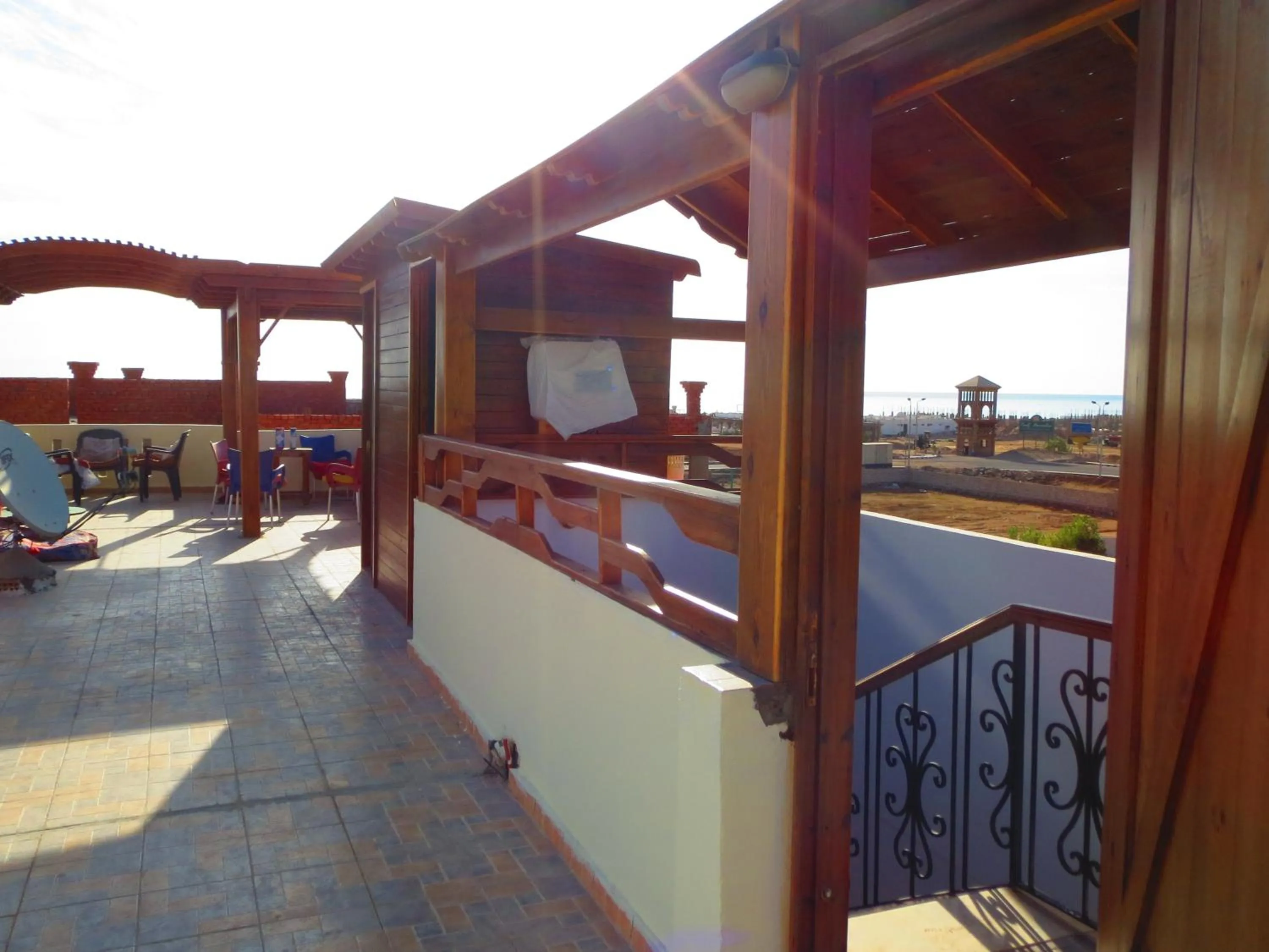 Balcony/Terrace in Villa Boghdady Dahab