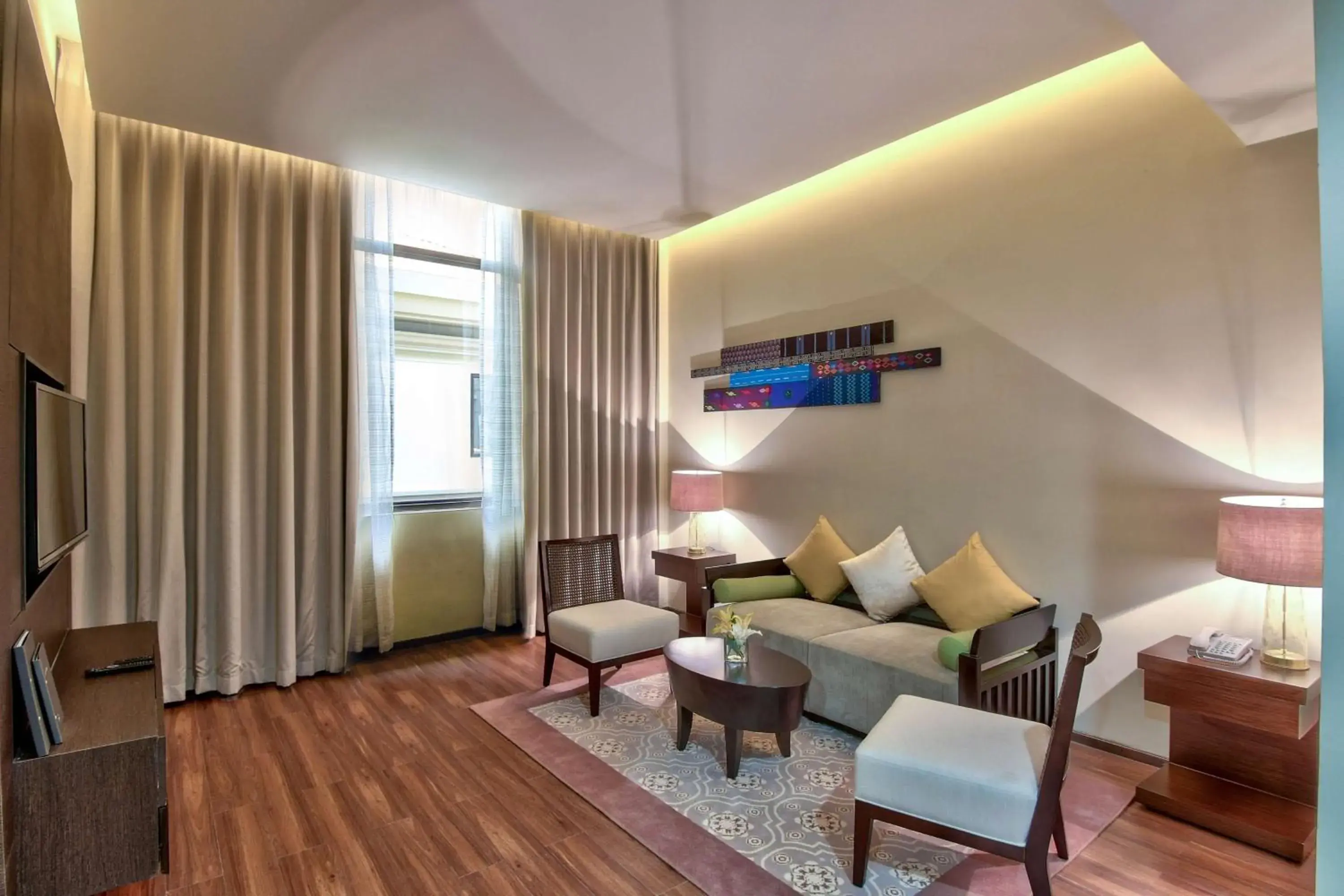 Living room in Hilton Nay Pyi Taw Living room in Hilton Nay Pyi Taw