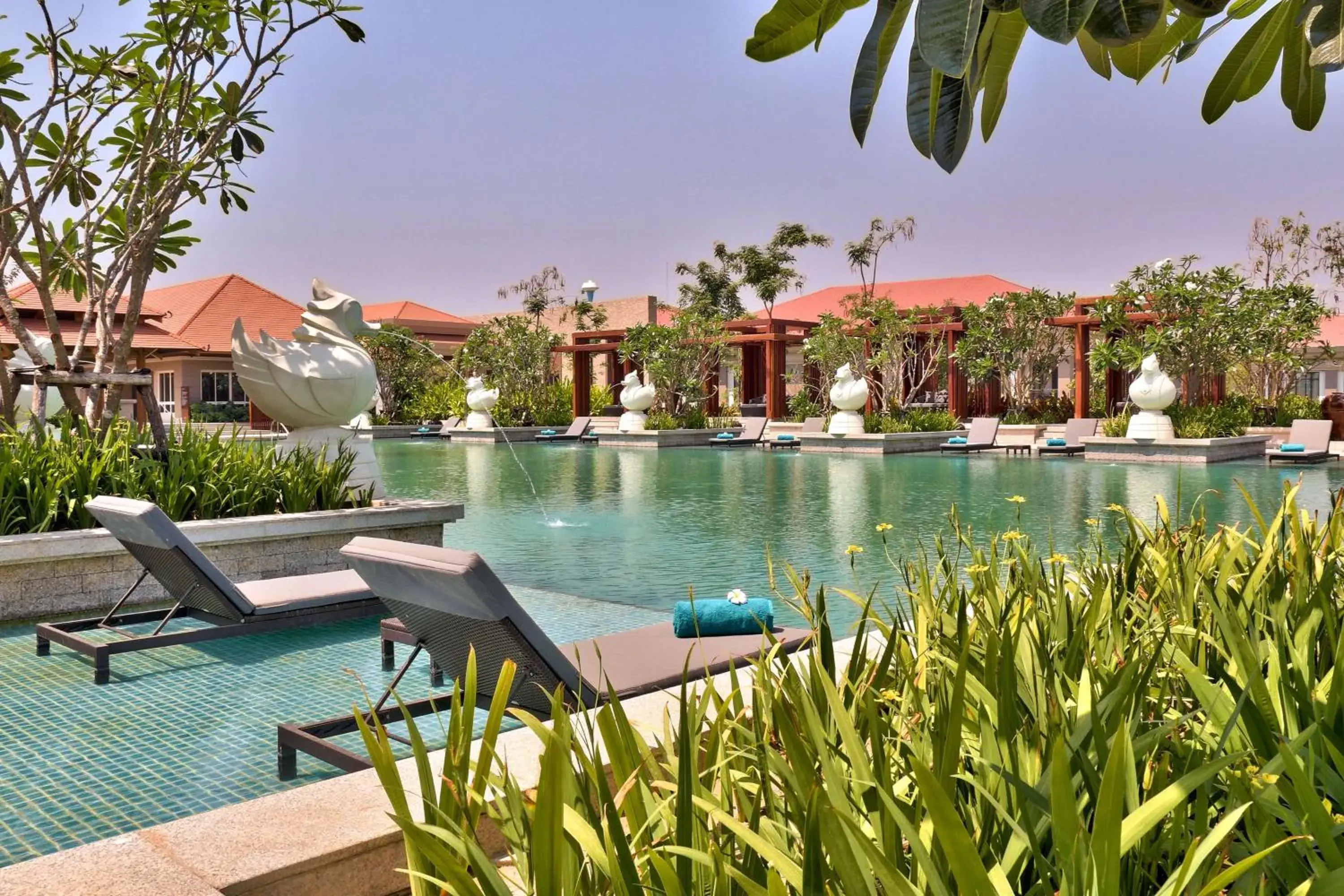Pool view in Hilton Nay Pyi Taw Pool view in Hilton Nay Pyi Taw