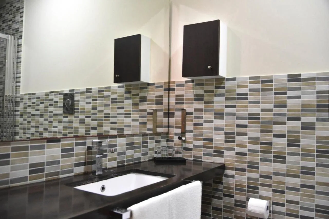 Bathroom in Hotel la Spiaggia