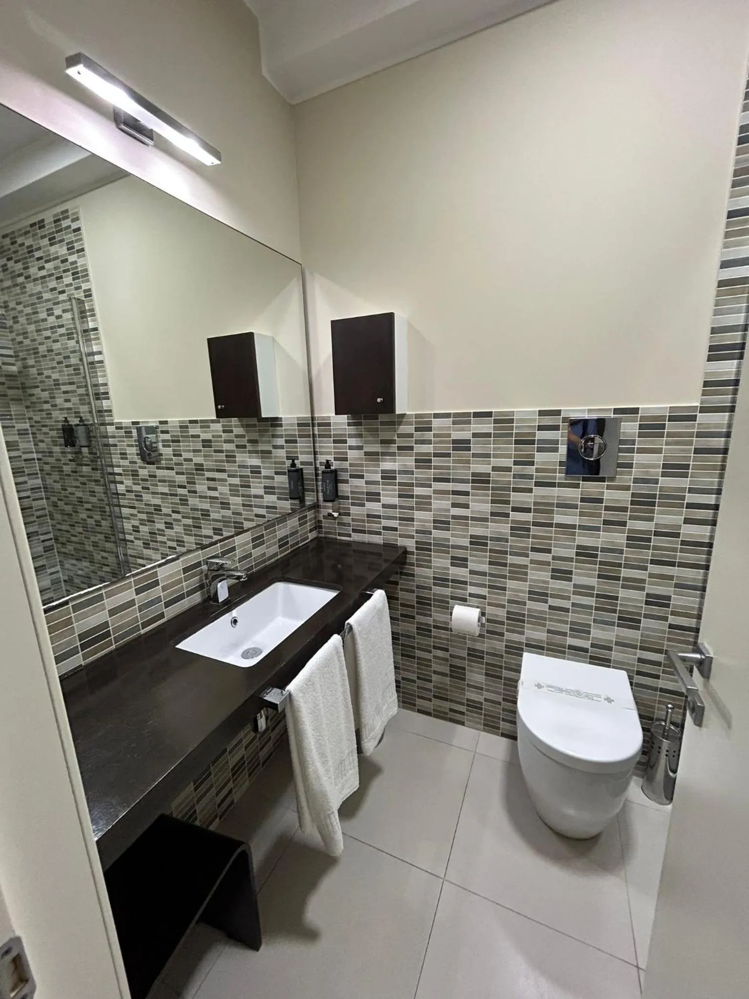 Bathroom in Hotel la Spiaggia