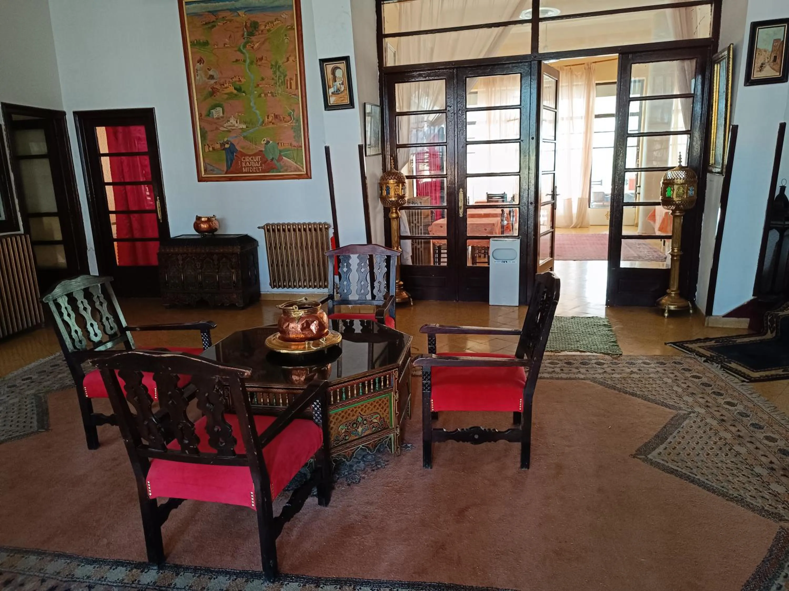 Lobby or reception in Hôtel El Ayachi