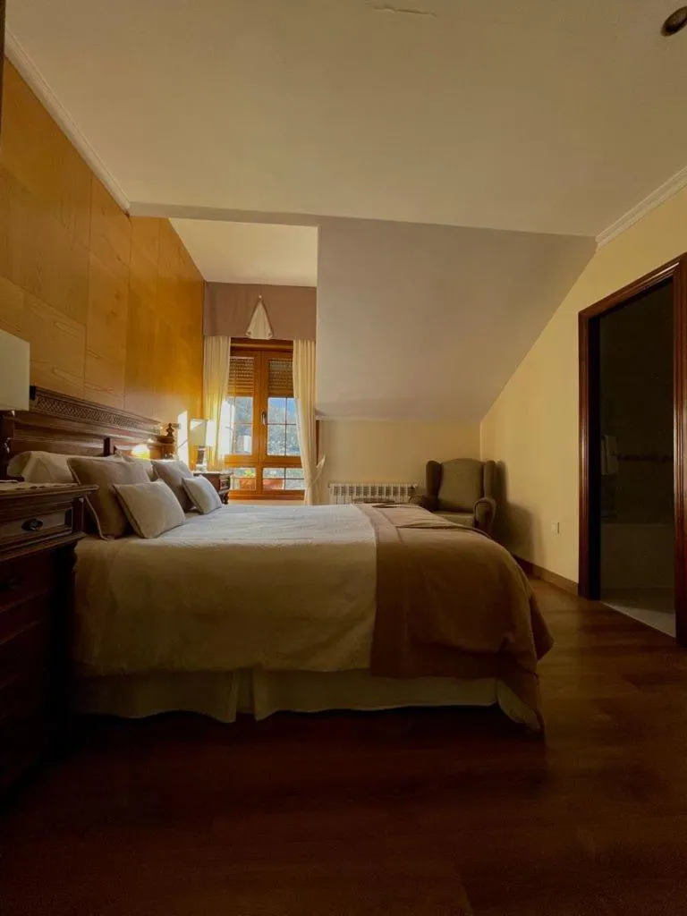 Bed in Hotel Rural El Torrejon