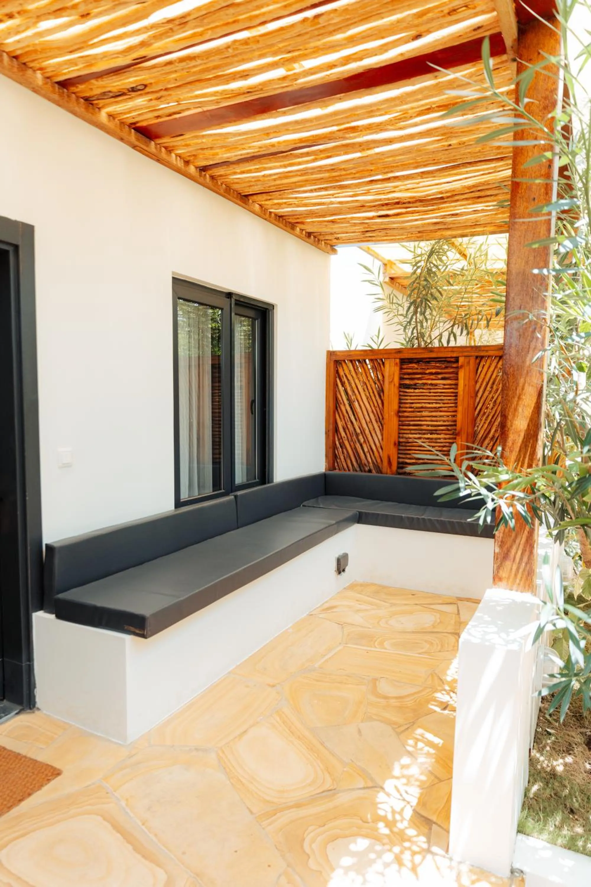 Patio in The Bali Resort Zanzibar