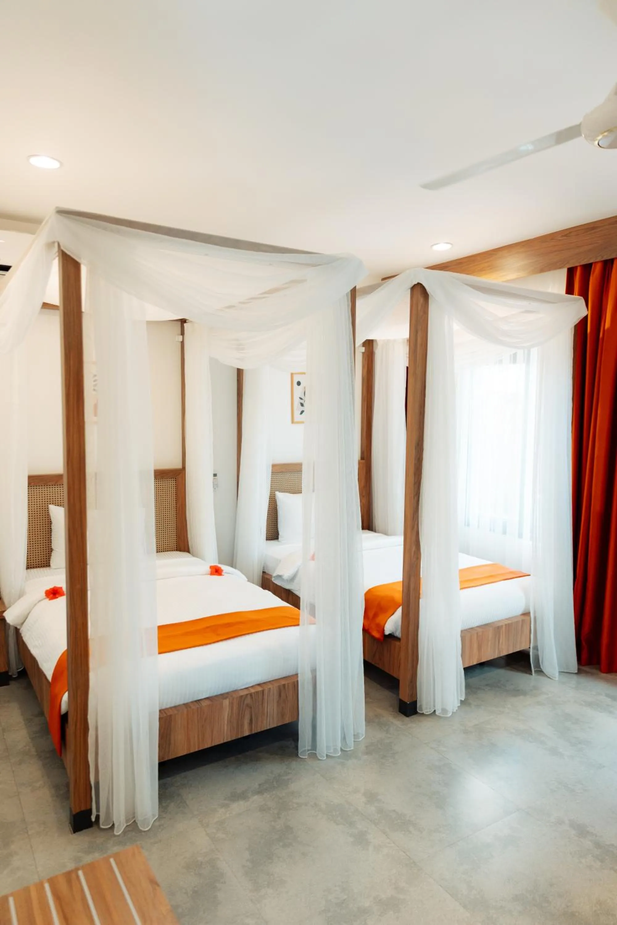 Bed in The Bali Resort Zanzibar