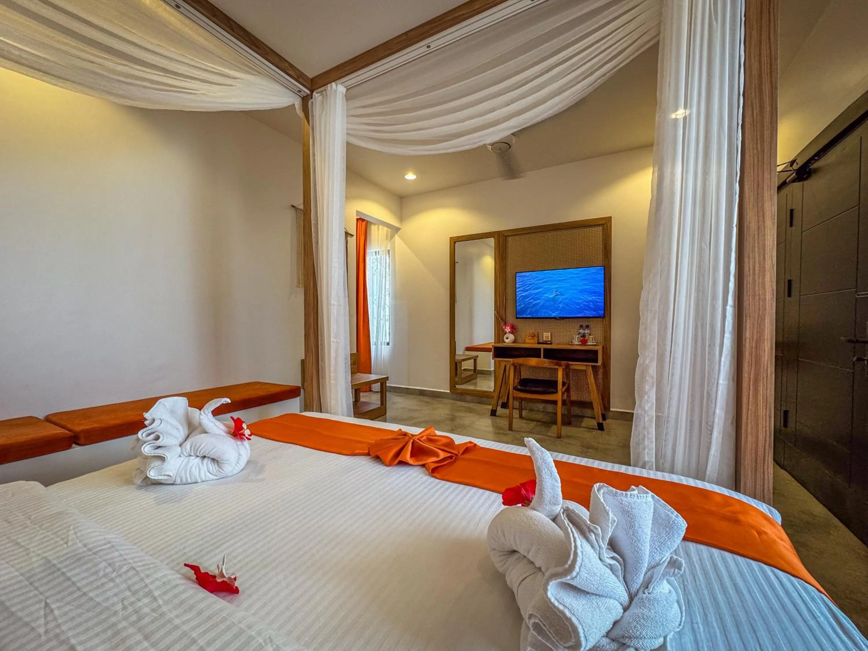 TV and multimedia, Bed in The Bali Resort Zanzibar