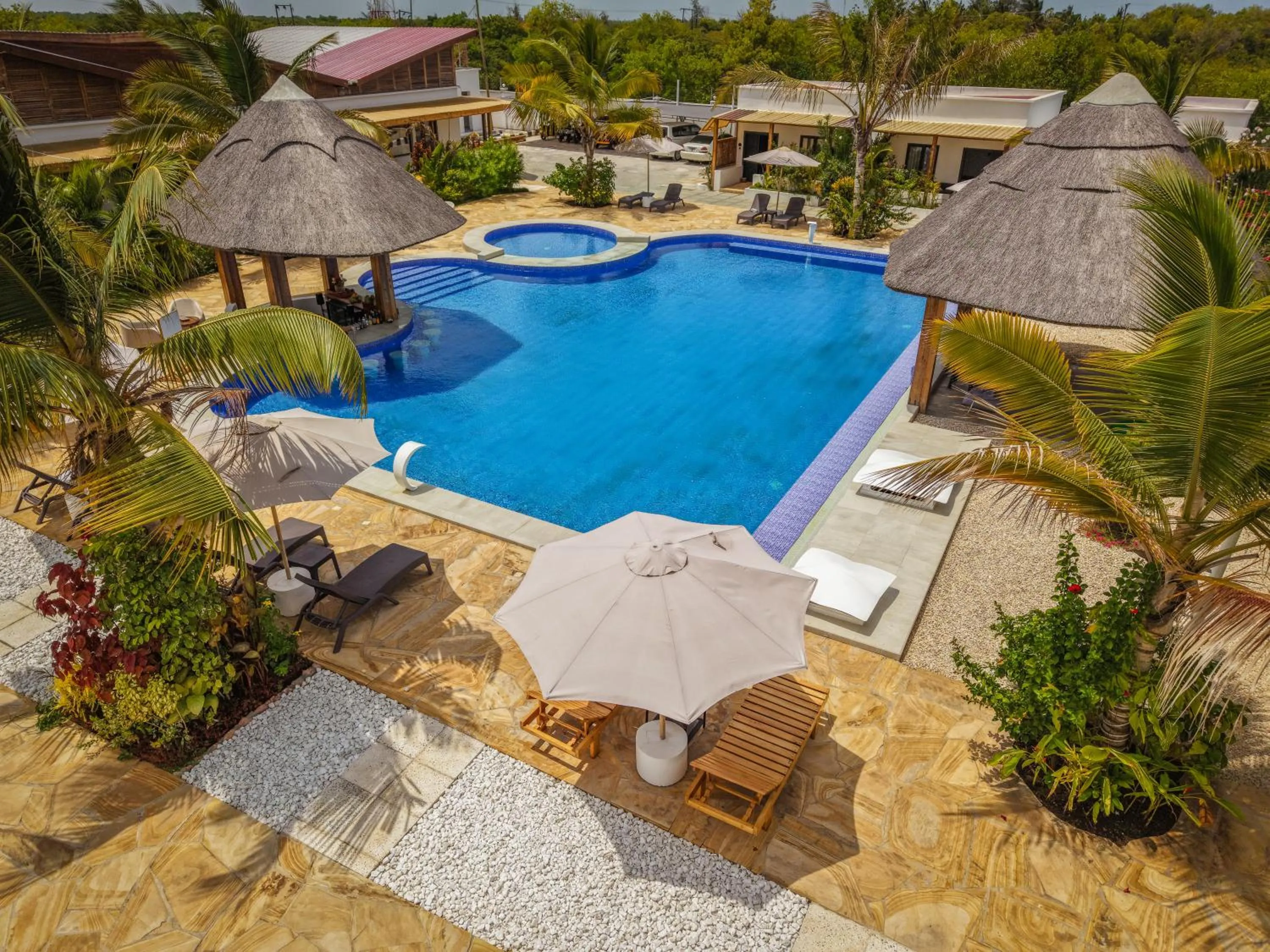 Swimming pool in The Bali Resort Zanzibar
