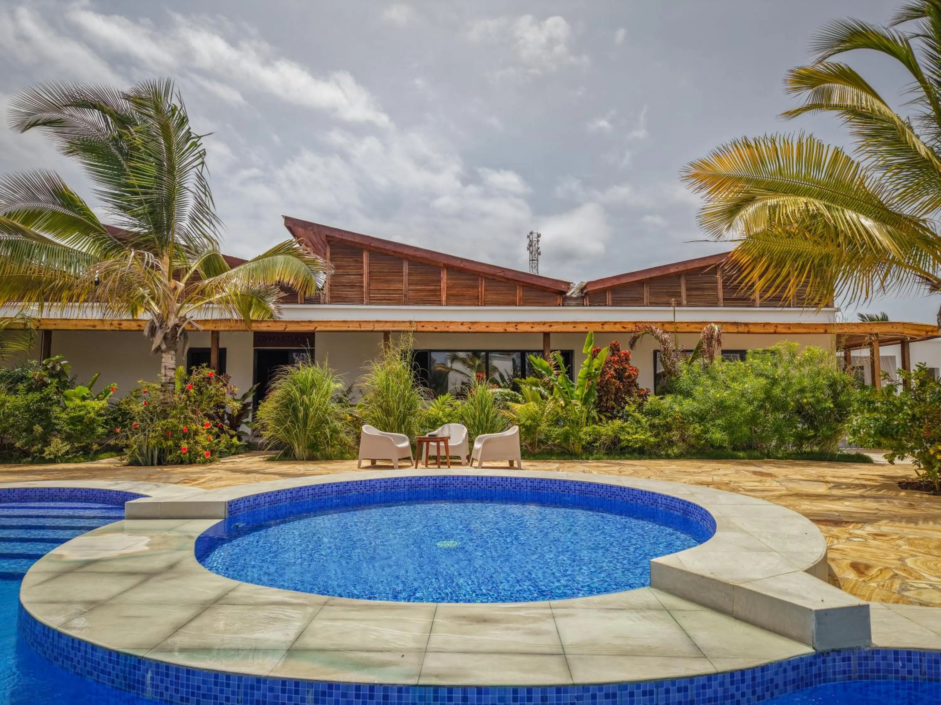 Swimming pool in The Bali Resort Zanzibar