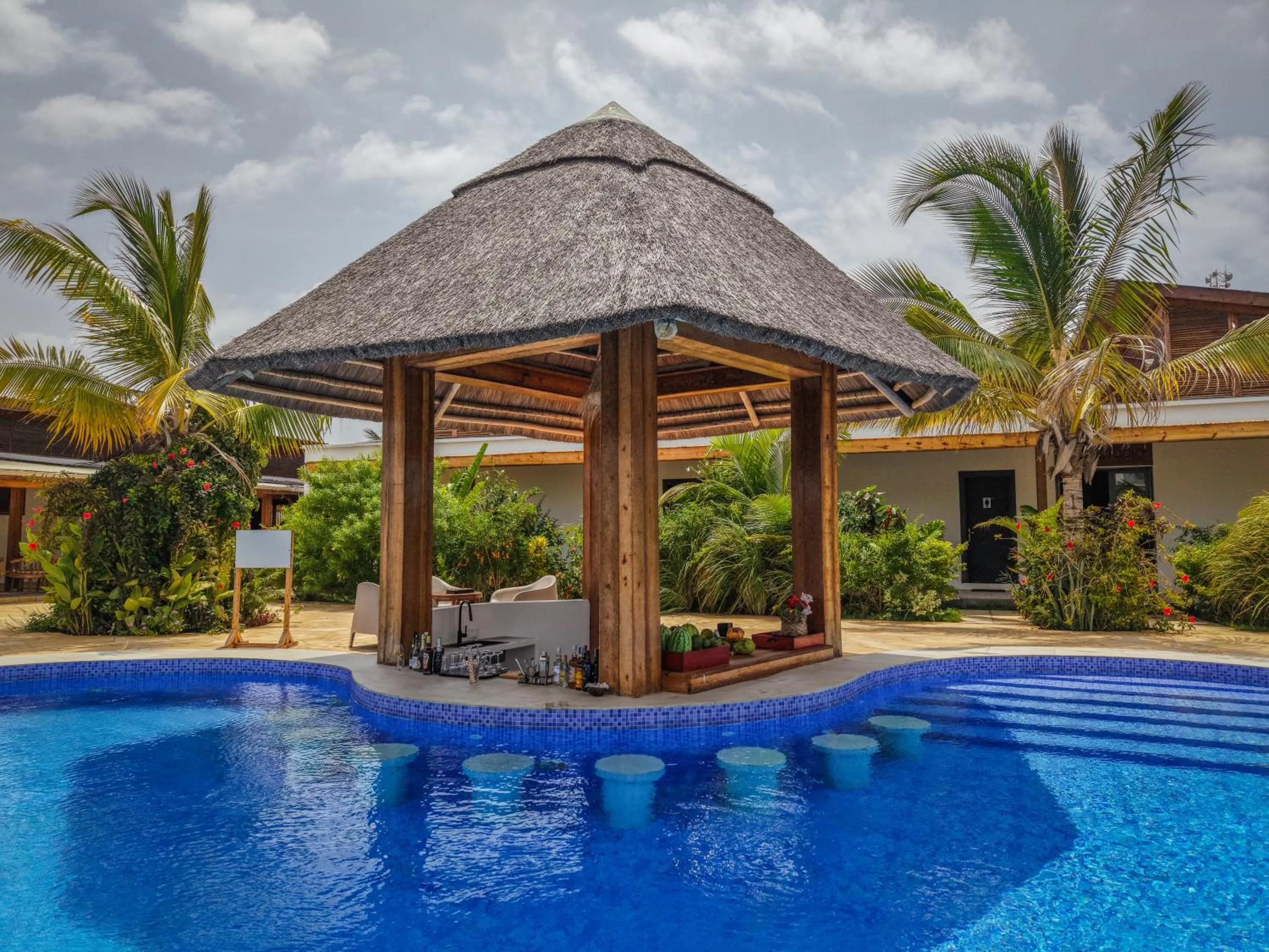 Swimming pool in The Bali Resort Zanzibar