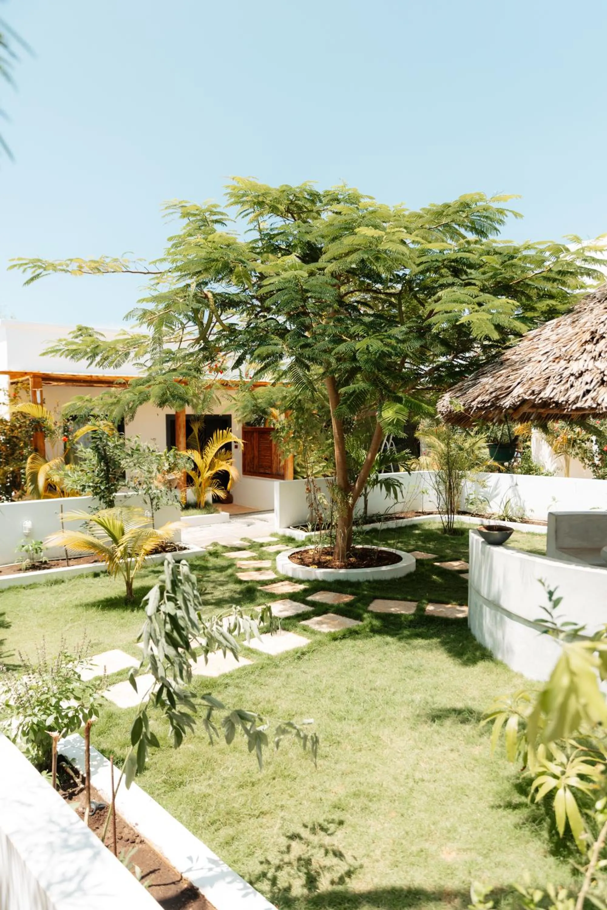 Garden in The Bali Resort Zanzibar