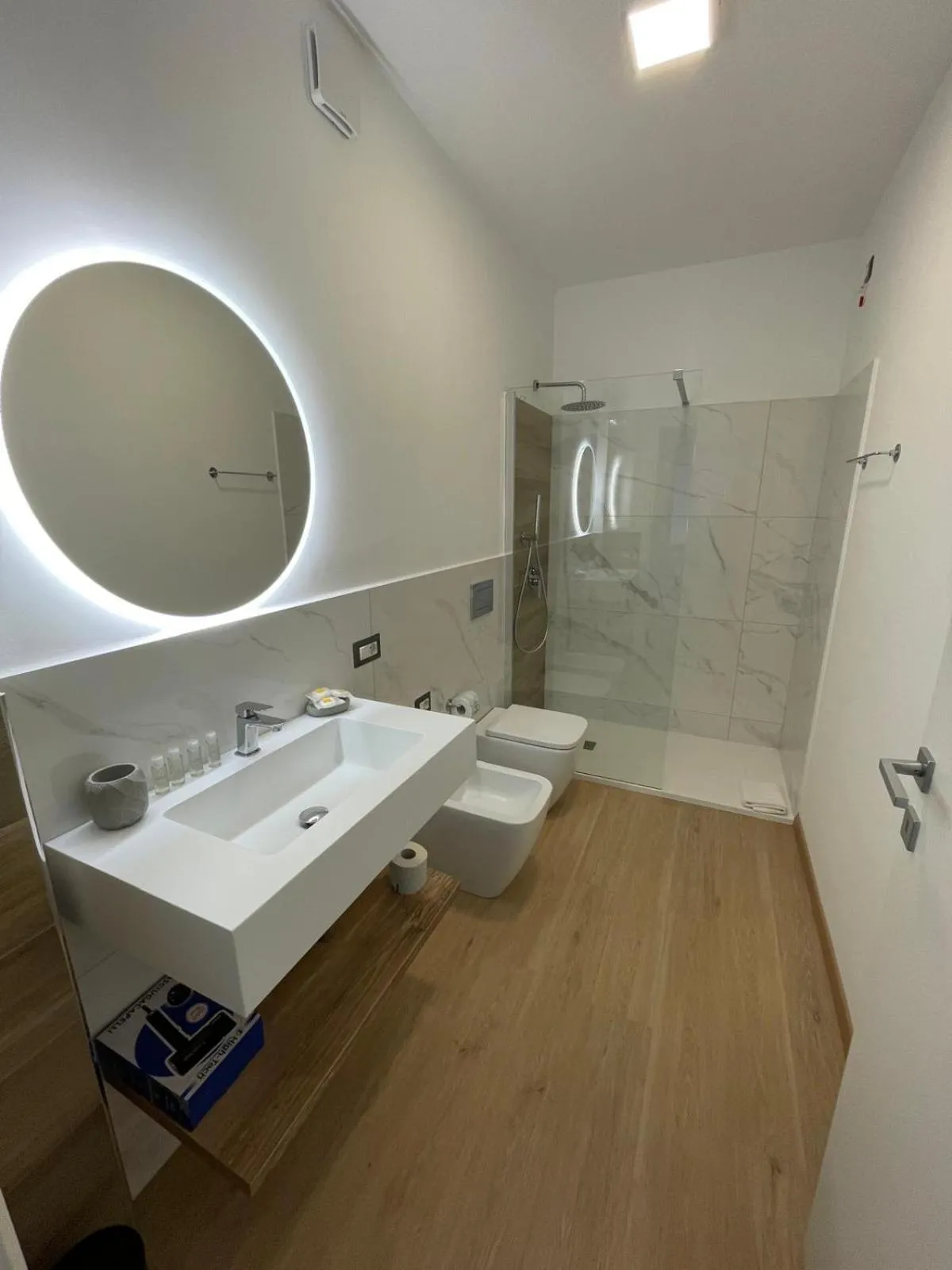 Bathroom in Residence Cala Bianca