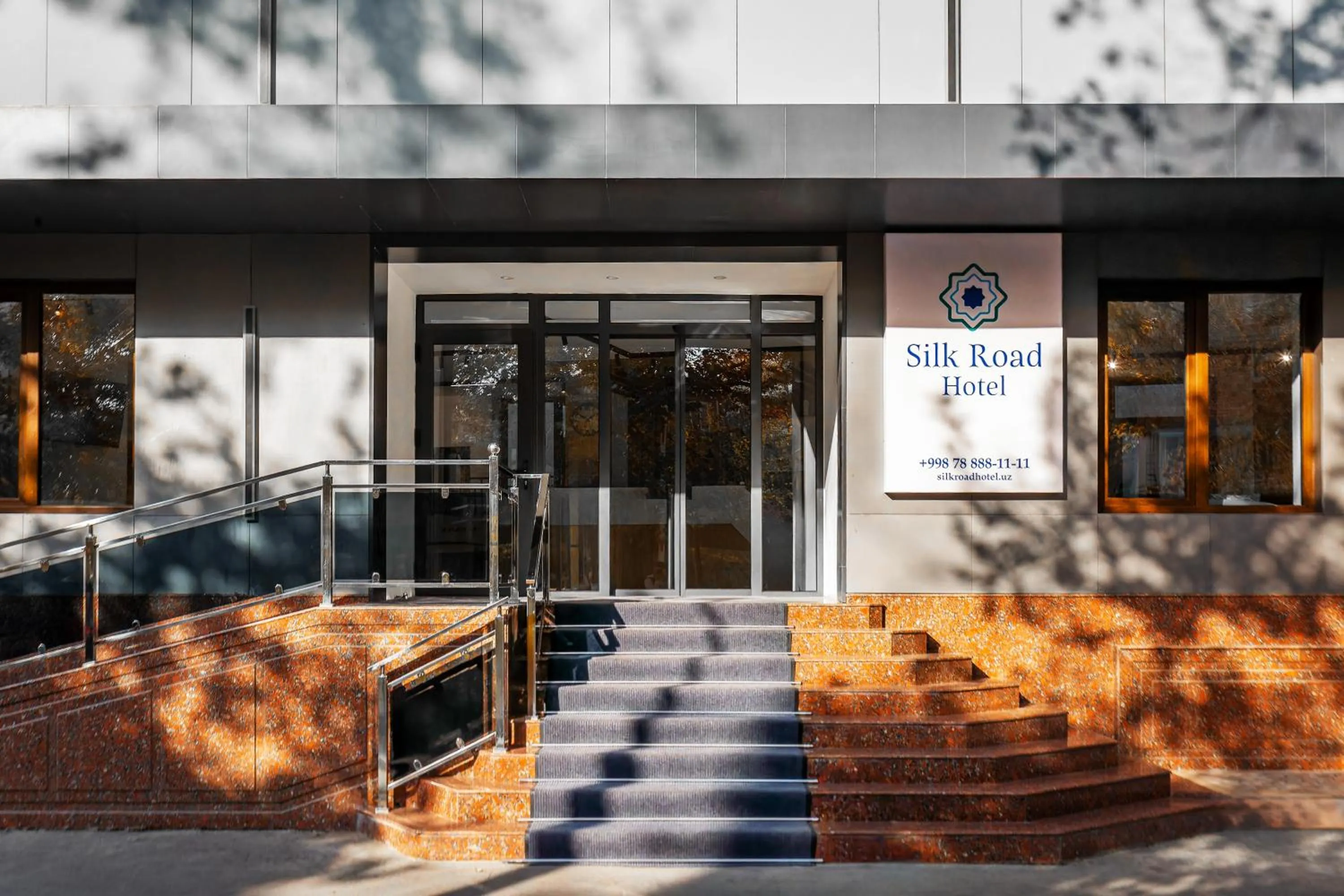 Facade/entrance in Silk Road Tashkent