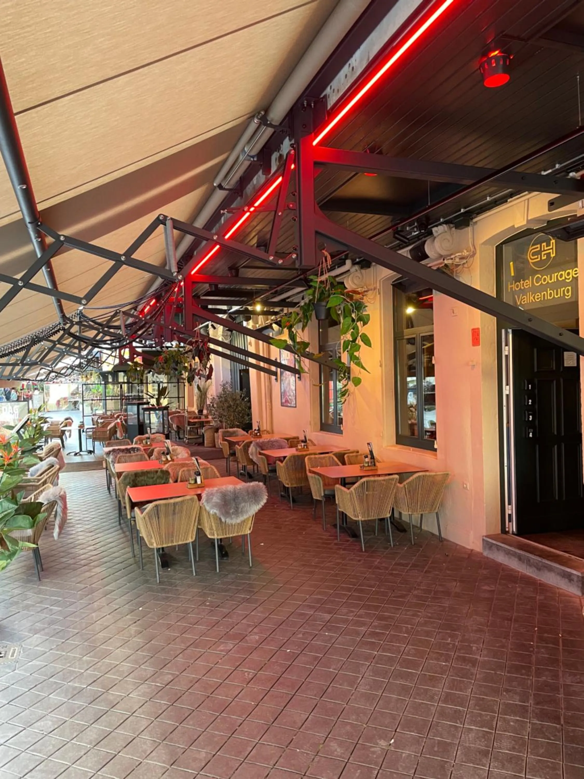 Restaurant/places to eat in Hotel Courage Valkenburg