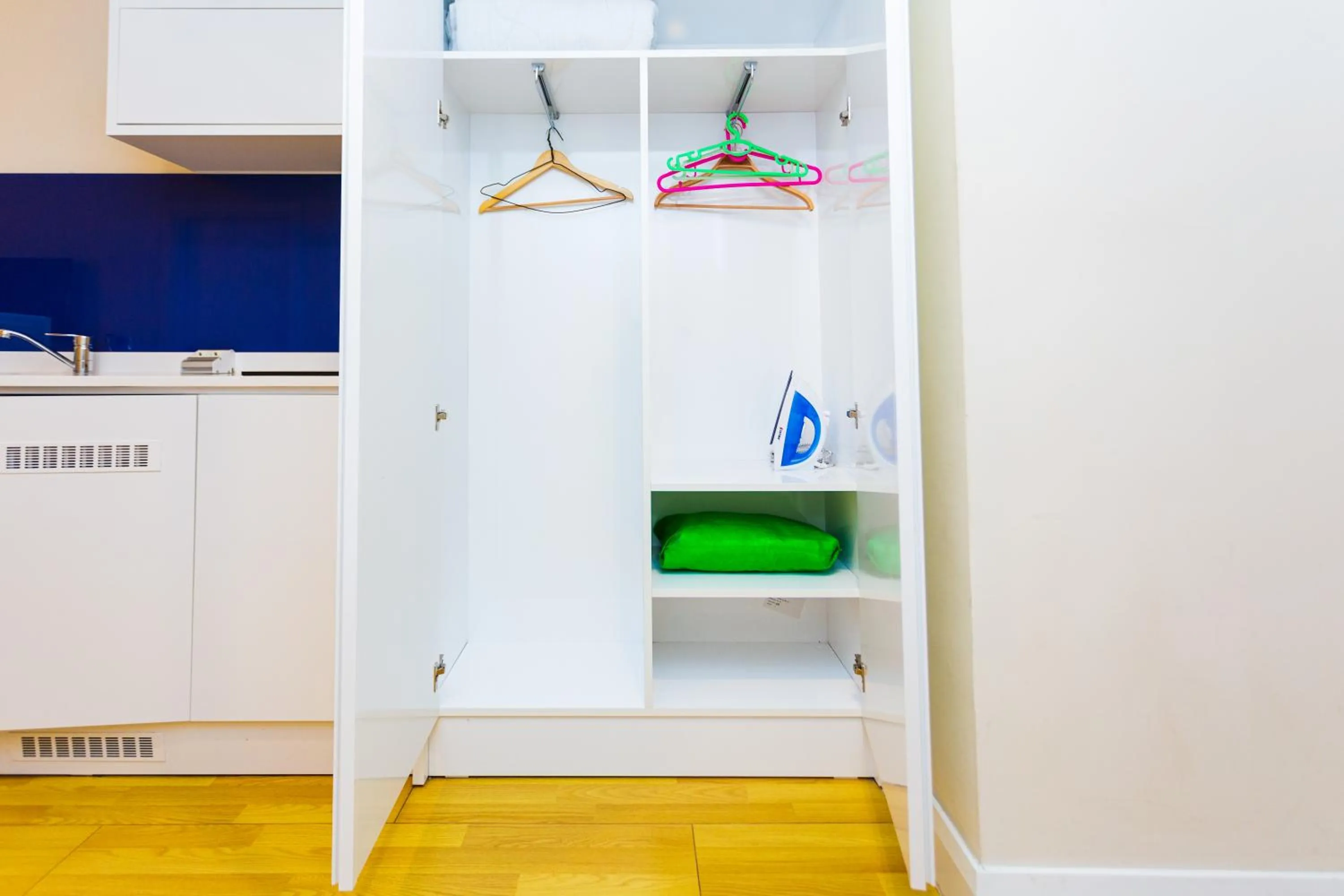 Kitchen or kitchenette in Orbi City Hotel