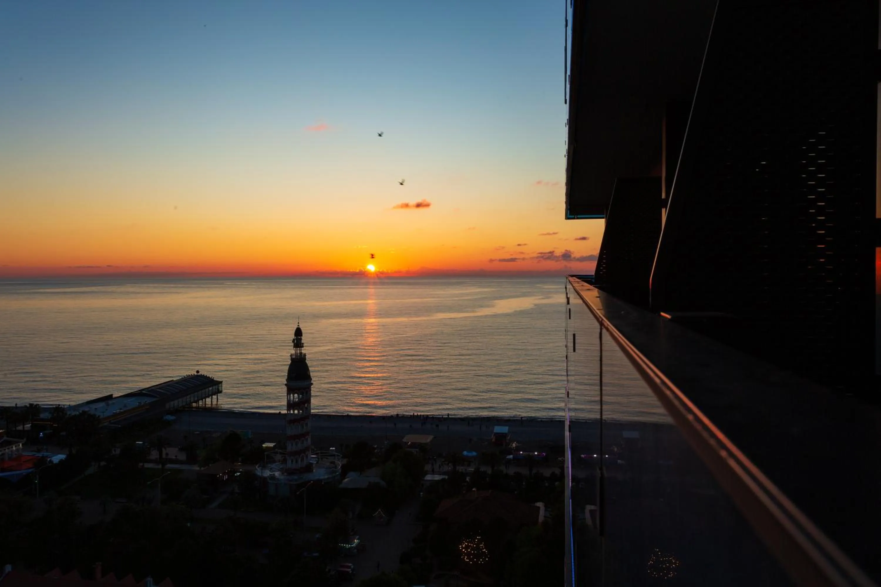 Sunrise in Orbi City Hotel