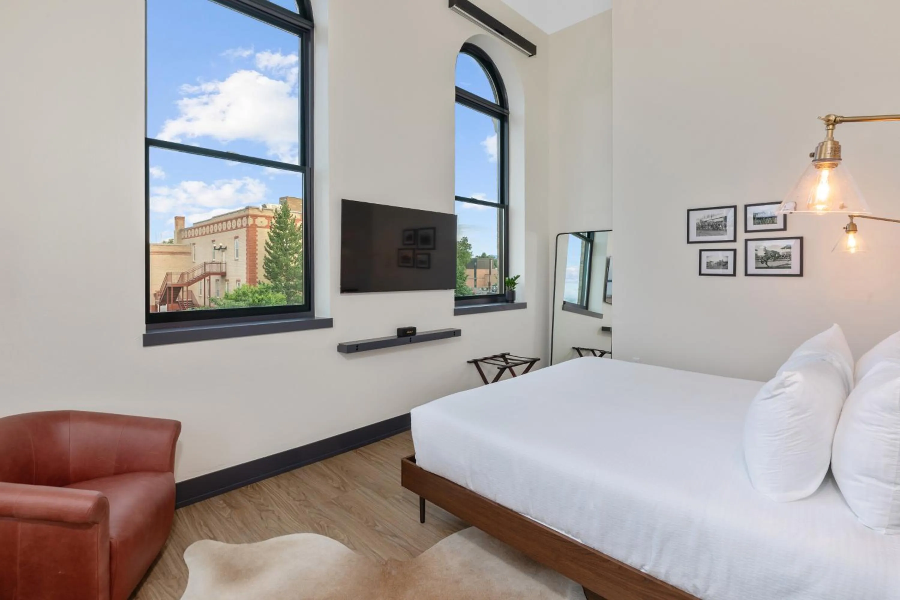 Bed in The Rathbone Hotel