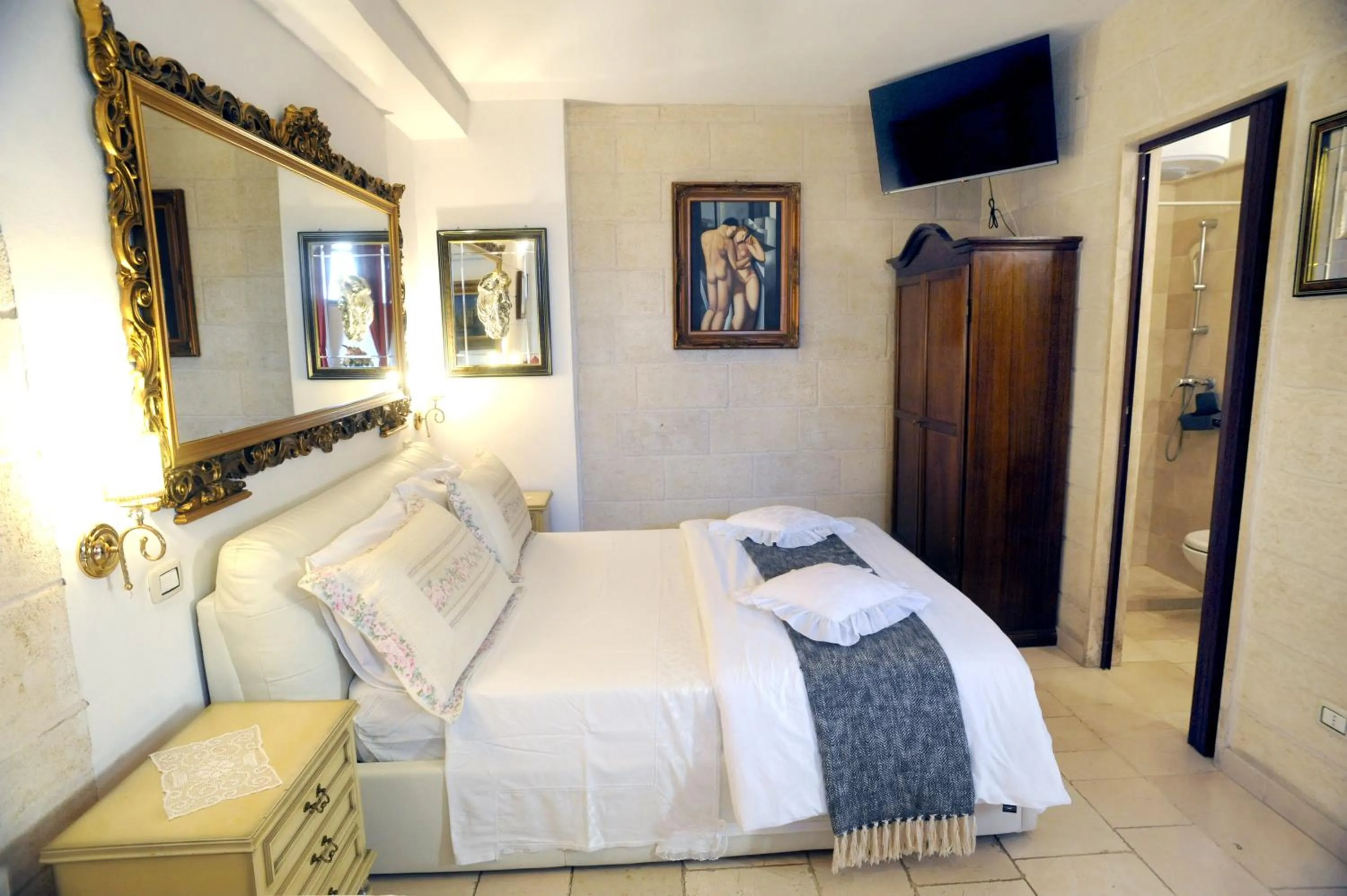 Bedroom, Bed in B&B GianLuis