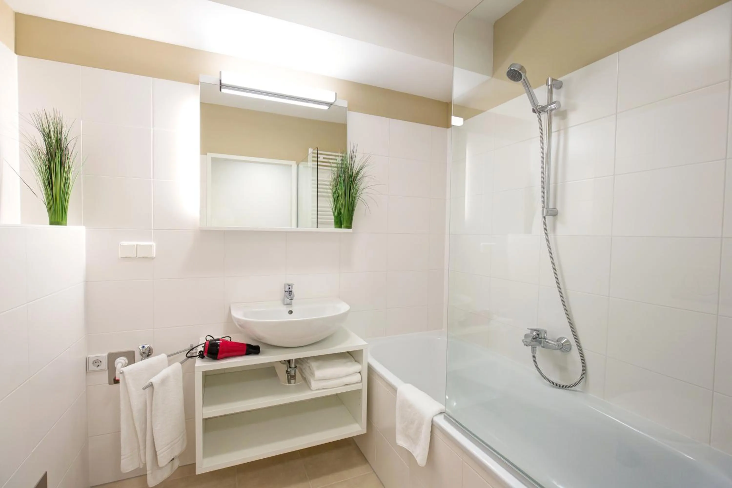 Bathroom in Smart Apart Living - Wien Hauptbahnhof - self check-in