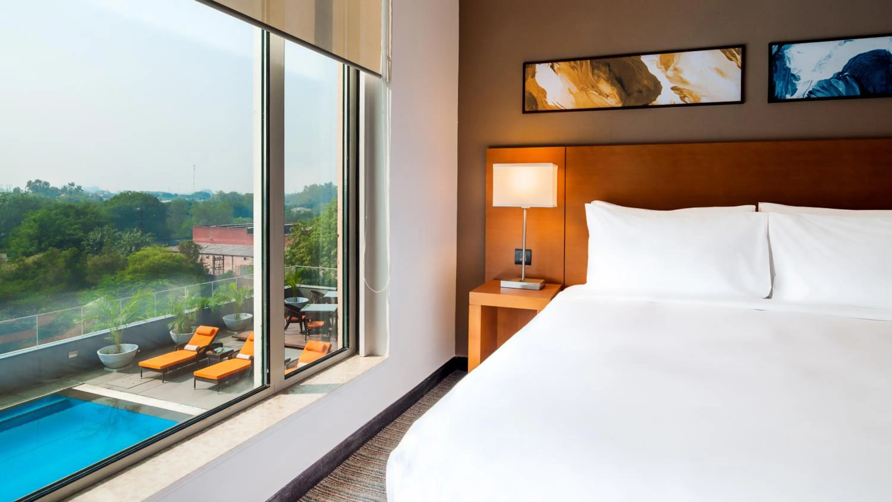 Bed in Hyatt Place Gurgaon Udyog Vihar