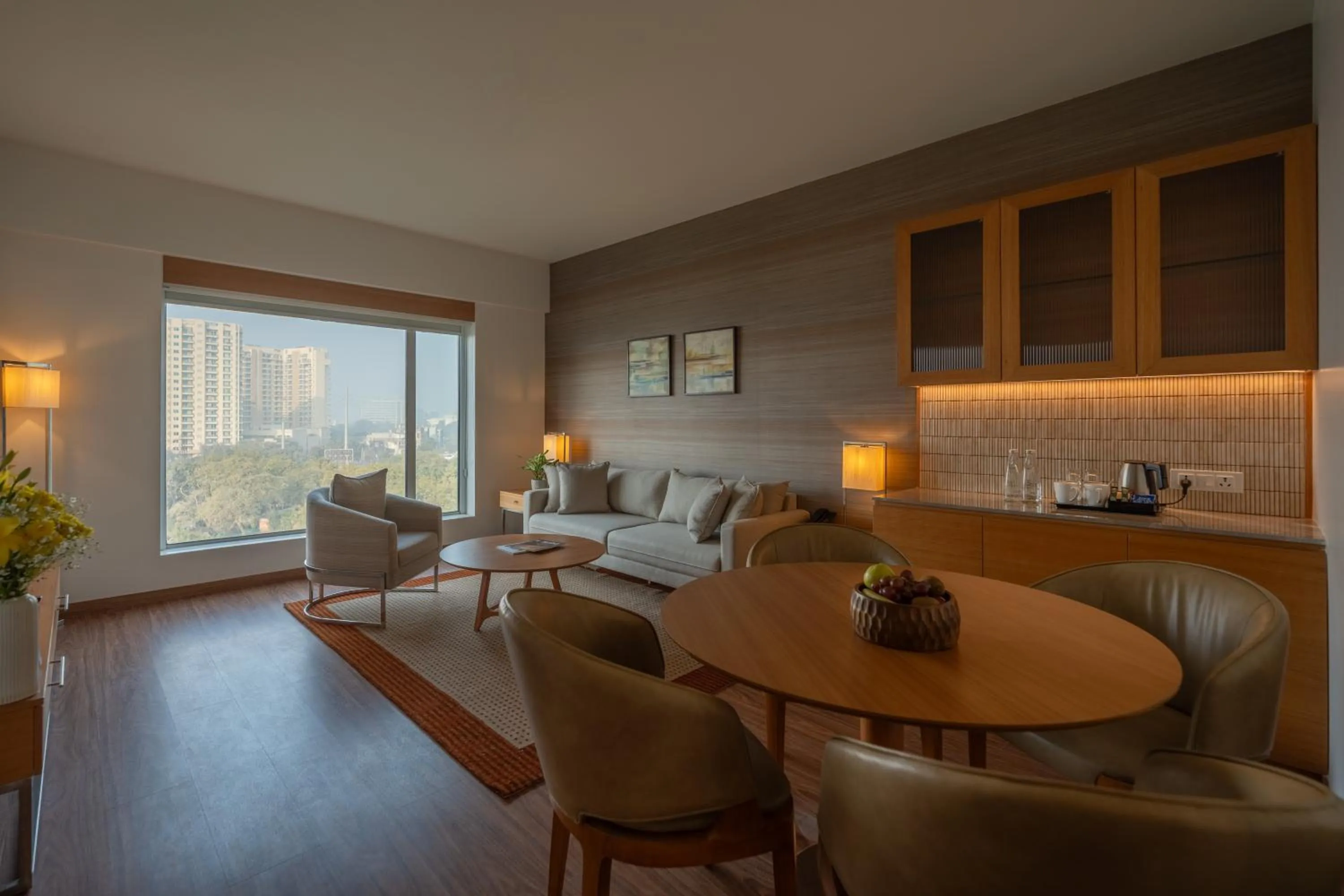 Living room in Hyatt Place Gurgaon Udyog Vihar