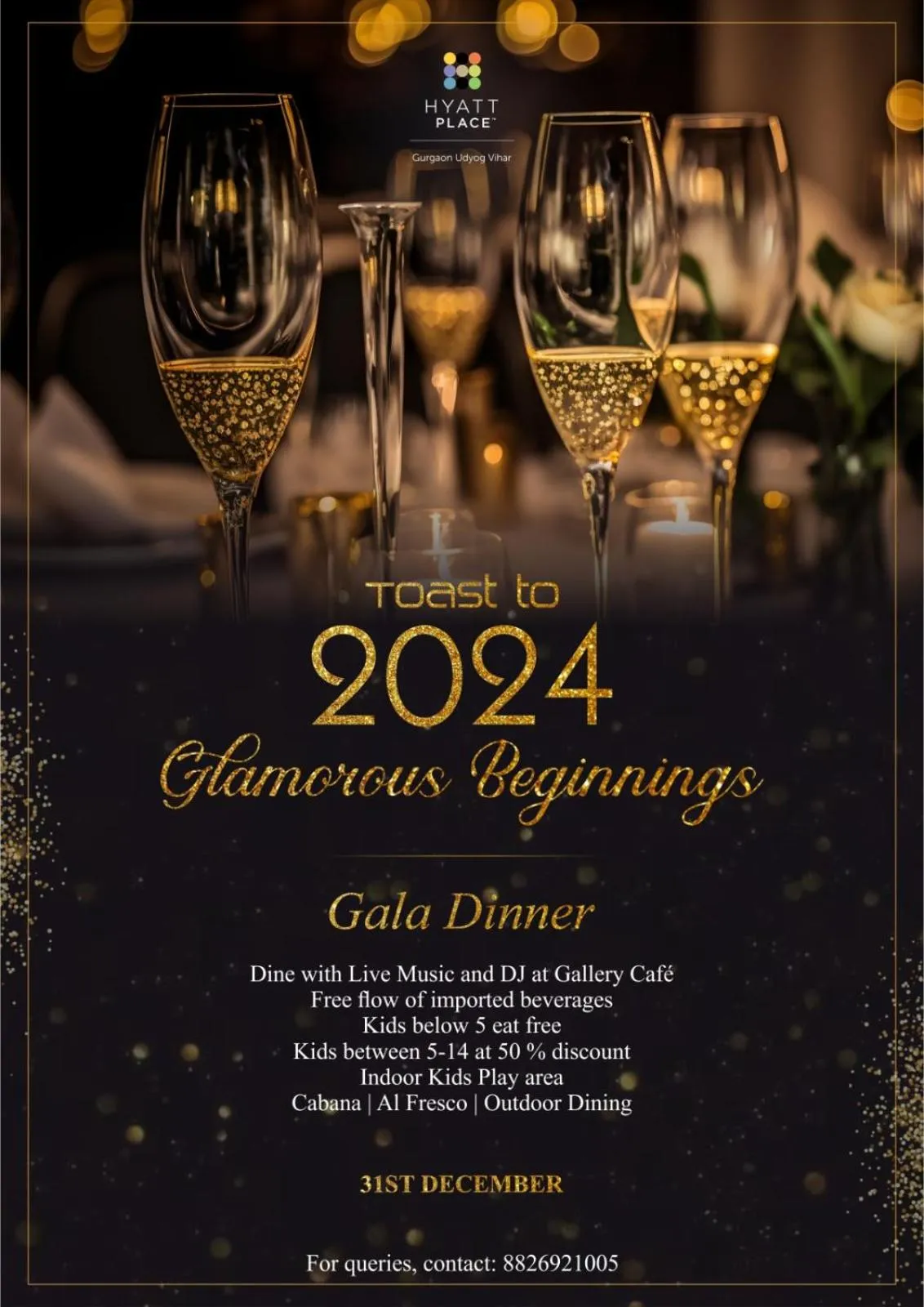 Food and drinks in Hyatt Place Gurgaon Udyog Vihar