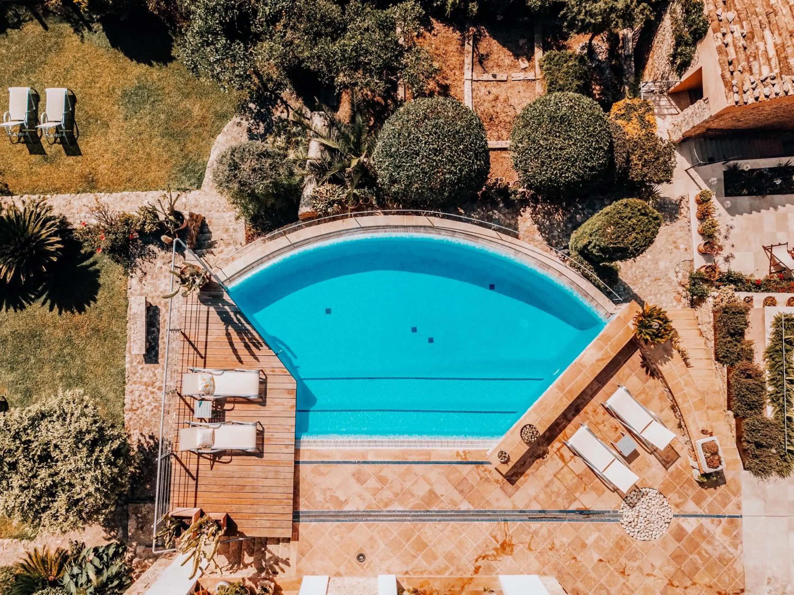 Bird's eye view in Can Cota Boutique - Turismo de interior