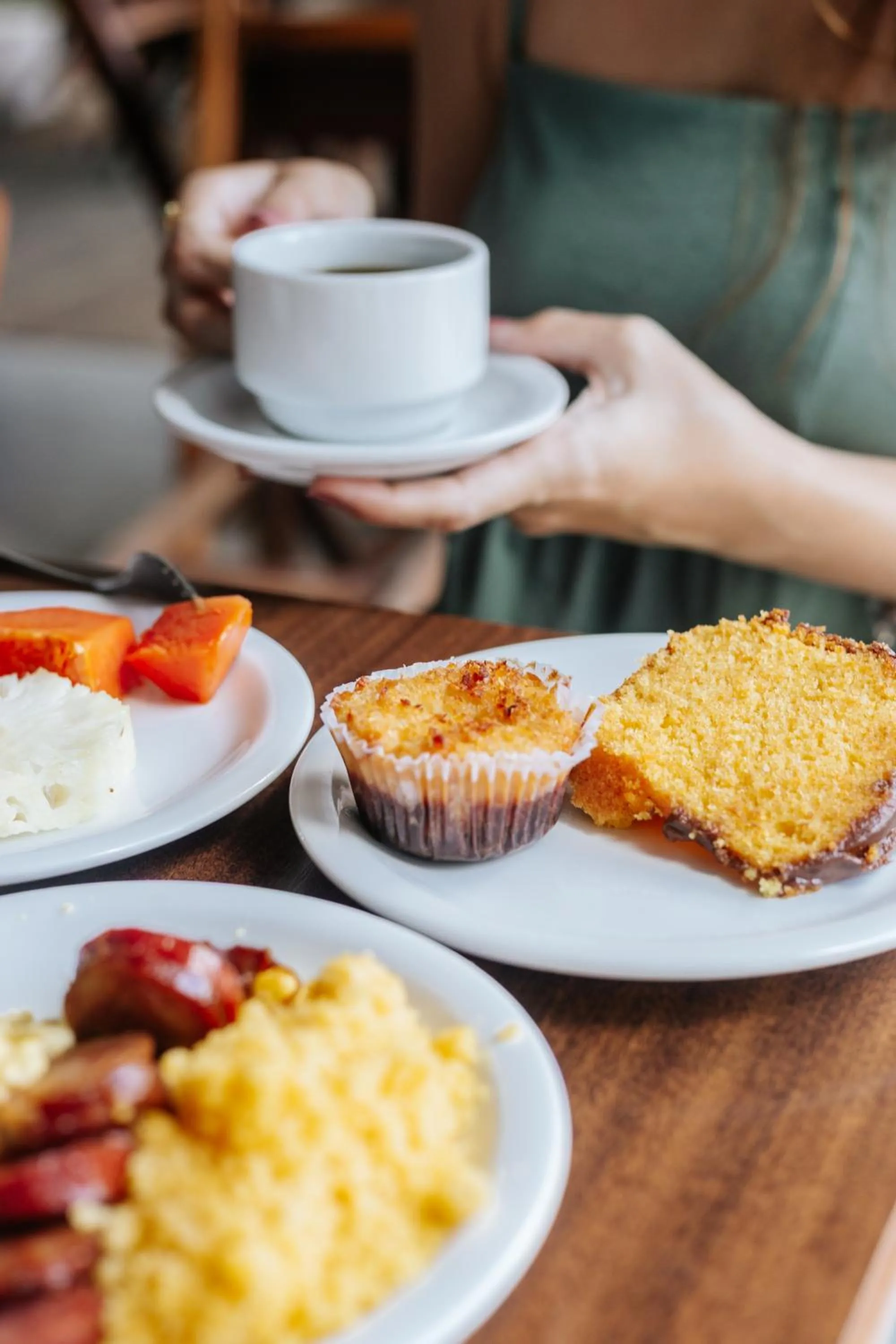 Breakfast in Pousada Recanto Porto de Galinhas