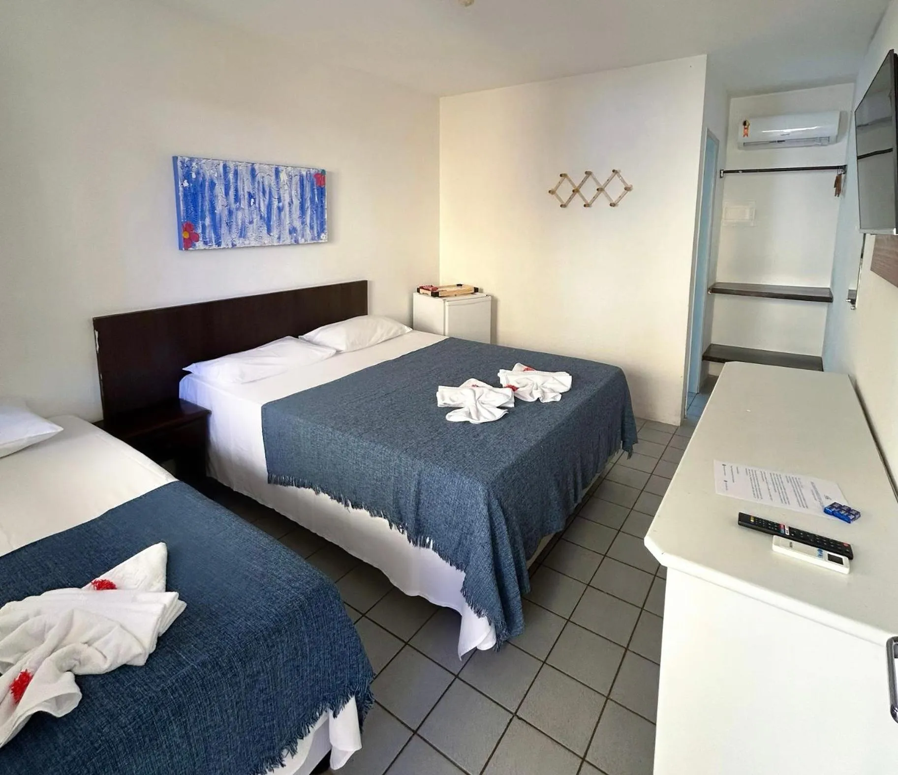 Photo of the whole room, Bed in Pousada Recanto Porto de Galinhas