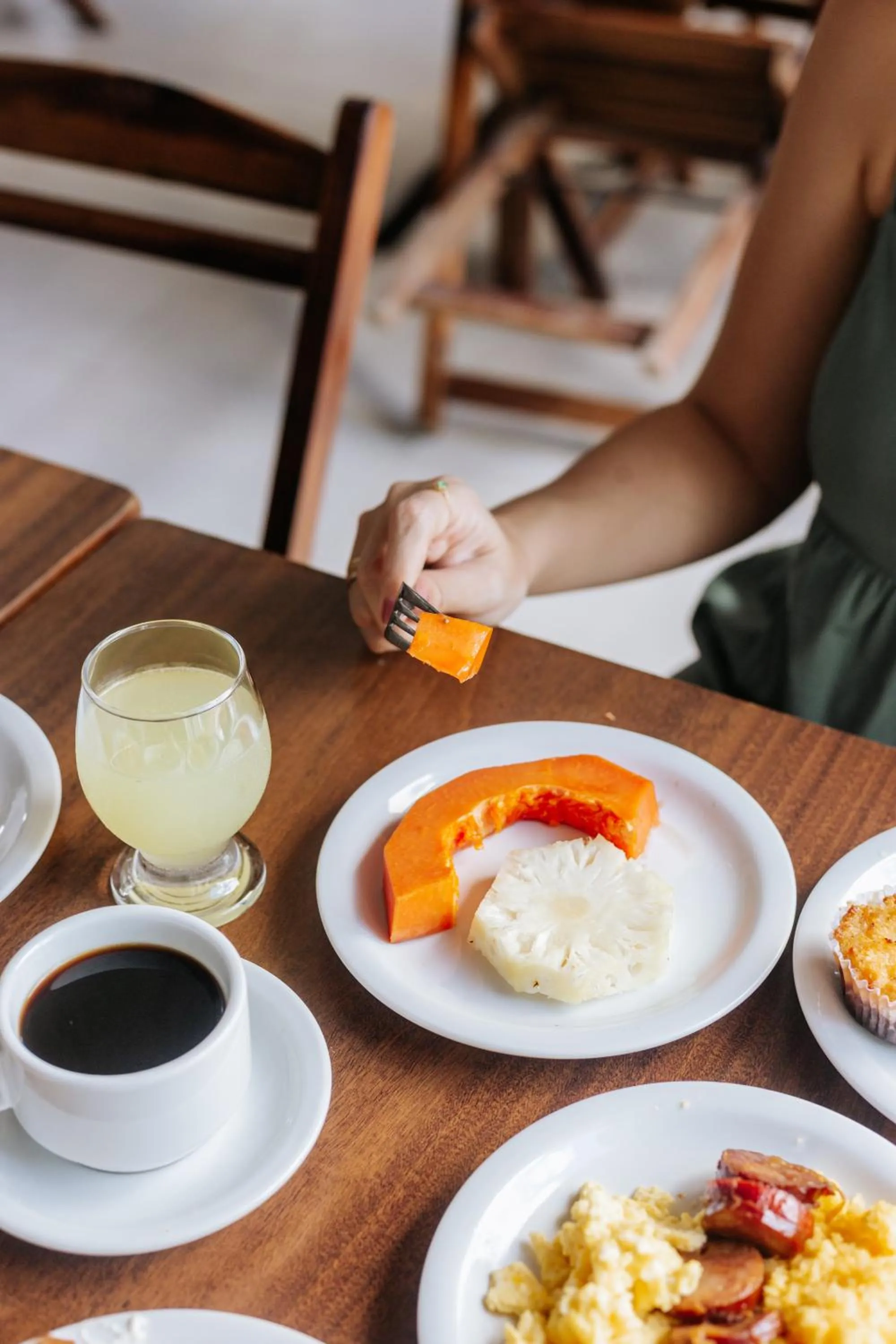 Breakfast in Pousada Recanto Porto de Galinhas