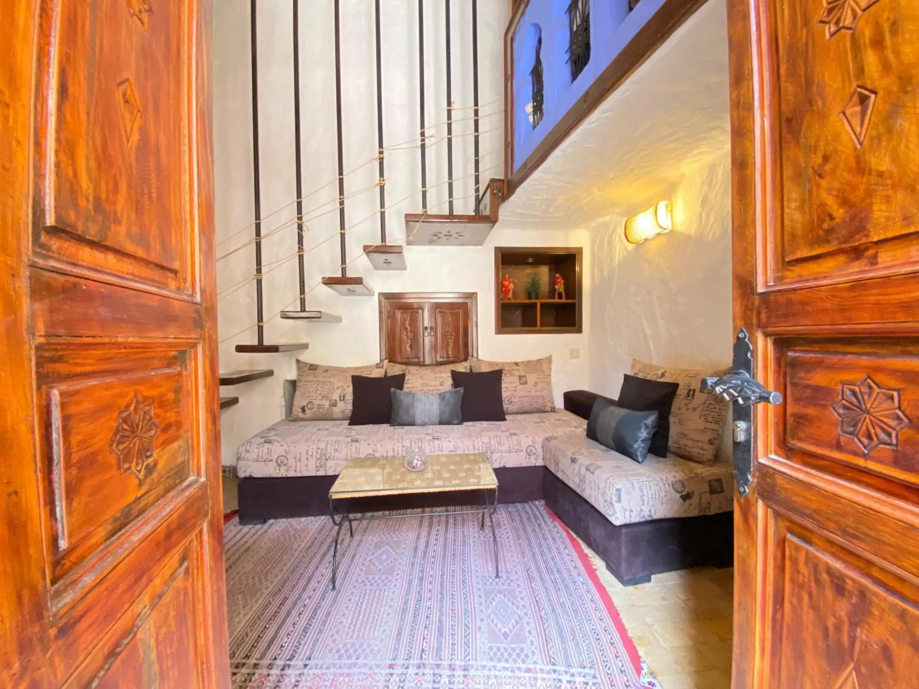 Living room in Riad Gharnata Living room in Riad Gharnata