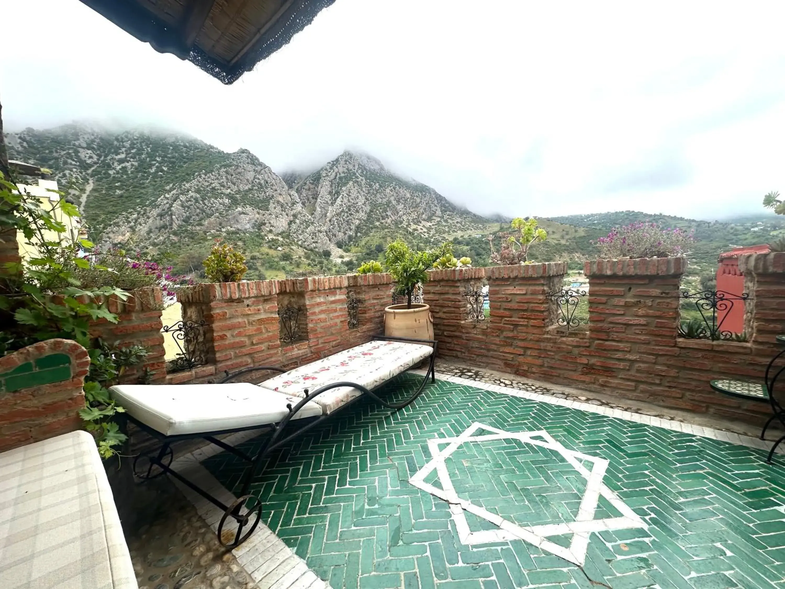 Mountain view in Riad Gharnata Mountain view in Riad Gharnata