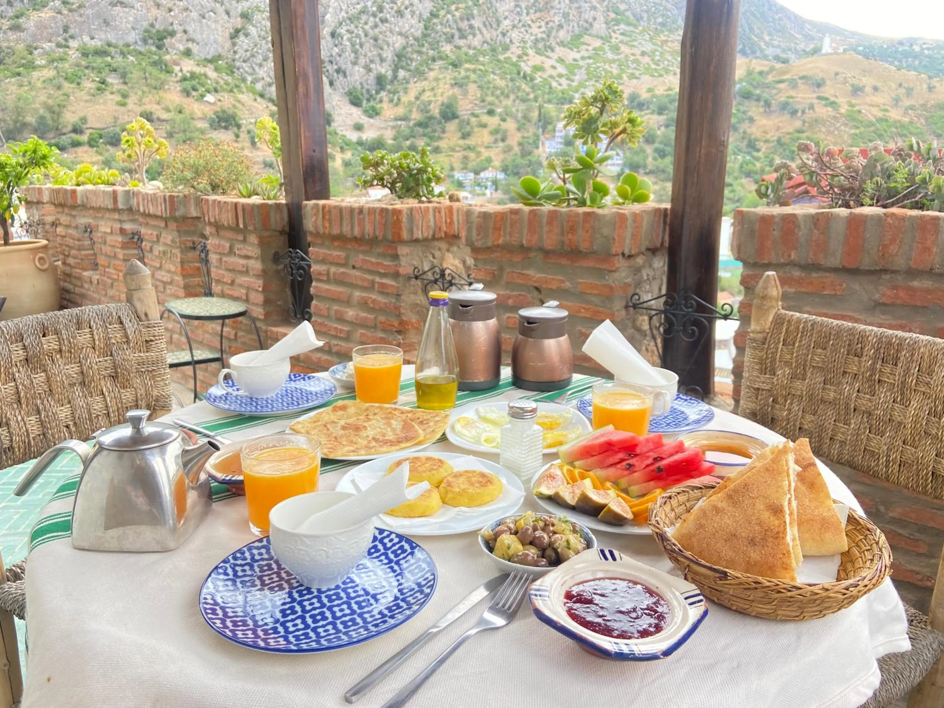 Breakfast in Riad Gharnata