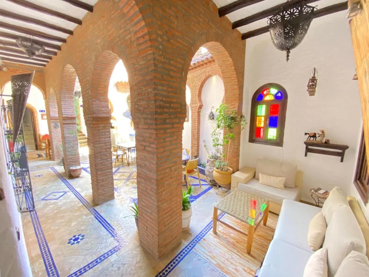 Living room in Riad Gharnata