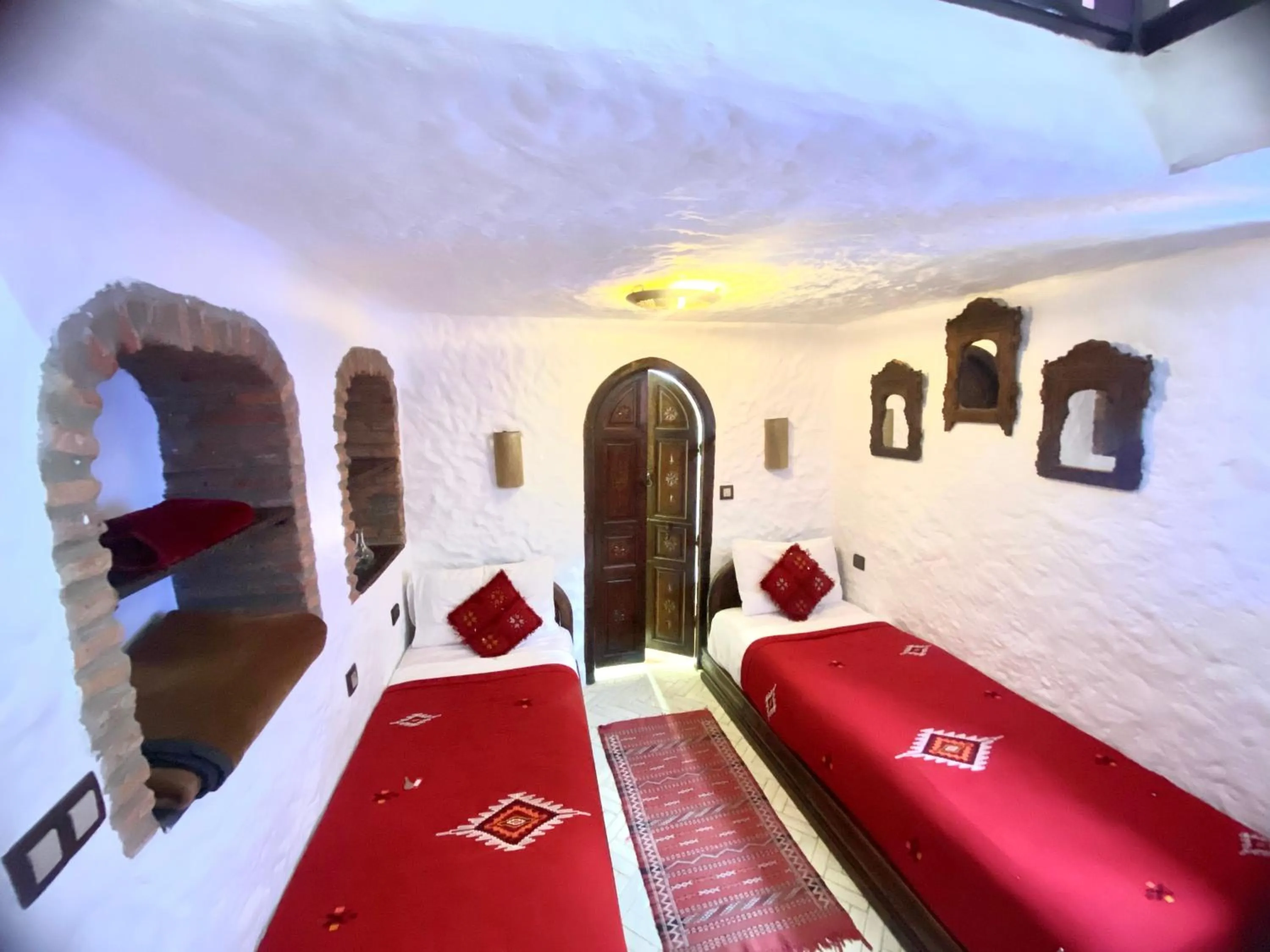 Bed in Riad Gharnata
