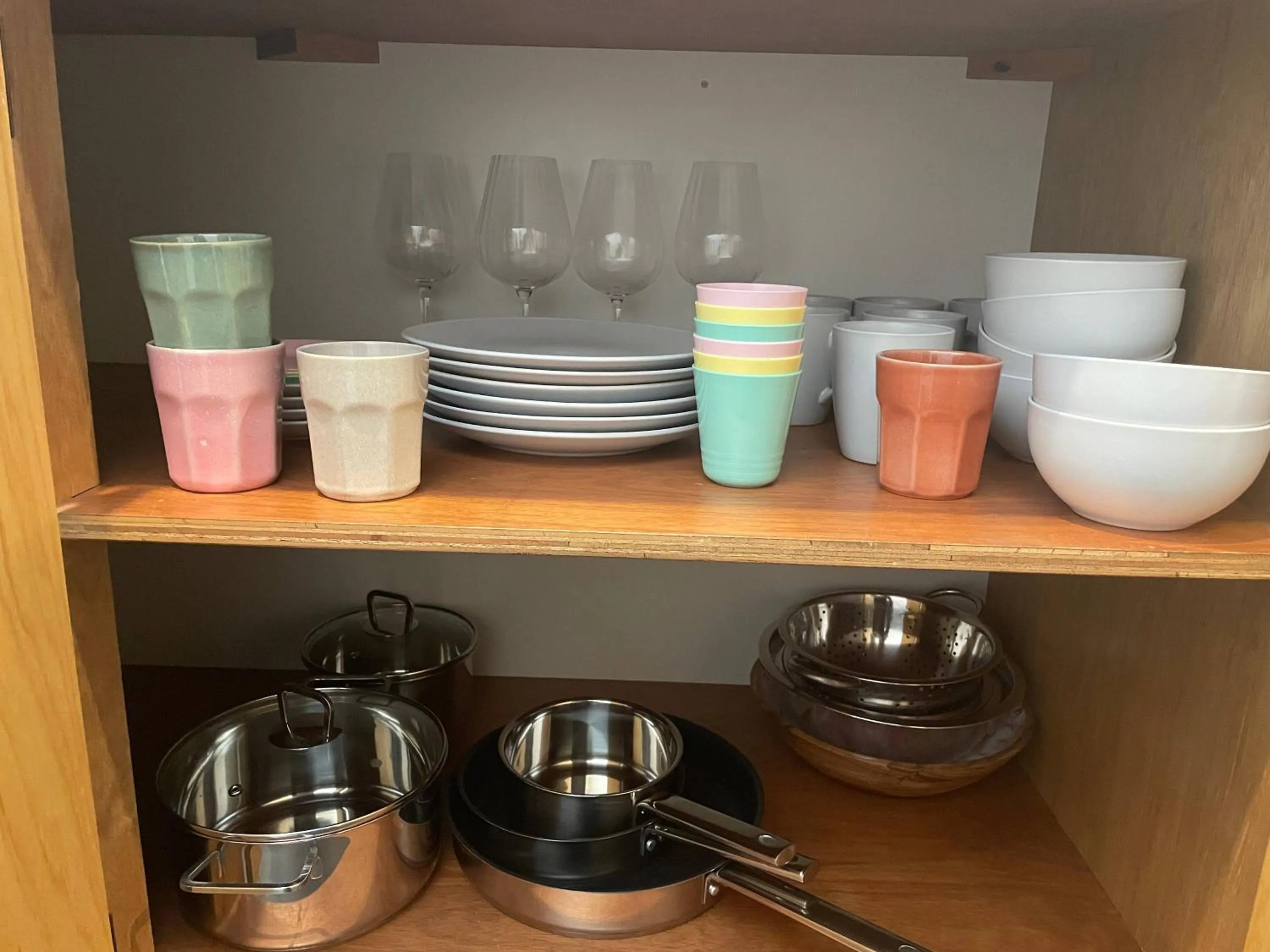 Kitchen or kitchenette in Urban Nook Serviced Apartments