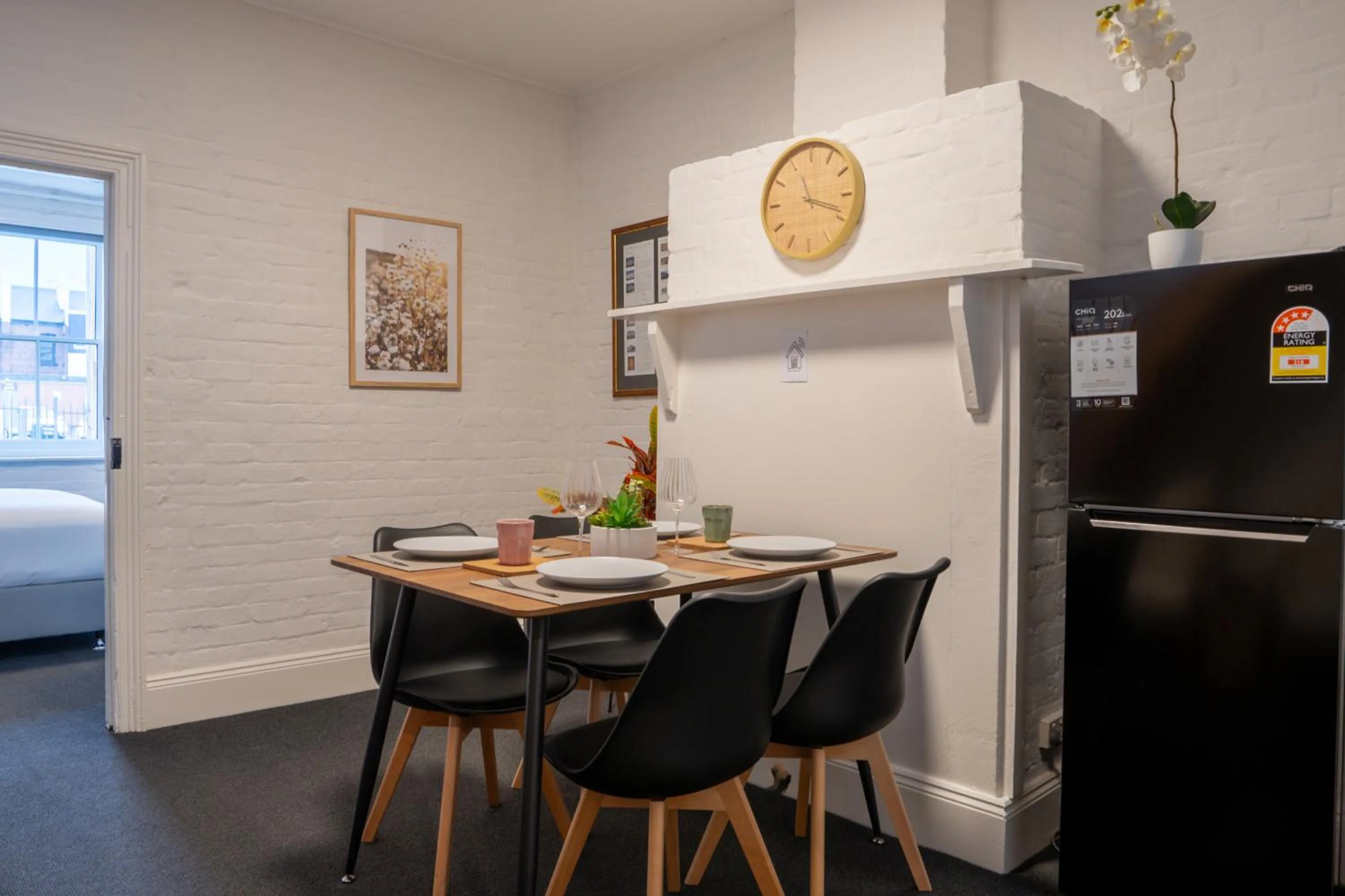 Dining area in Urban Nook Serviced Apartments